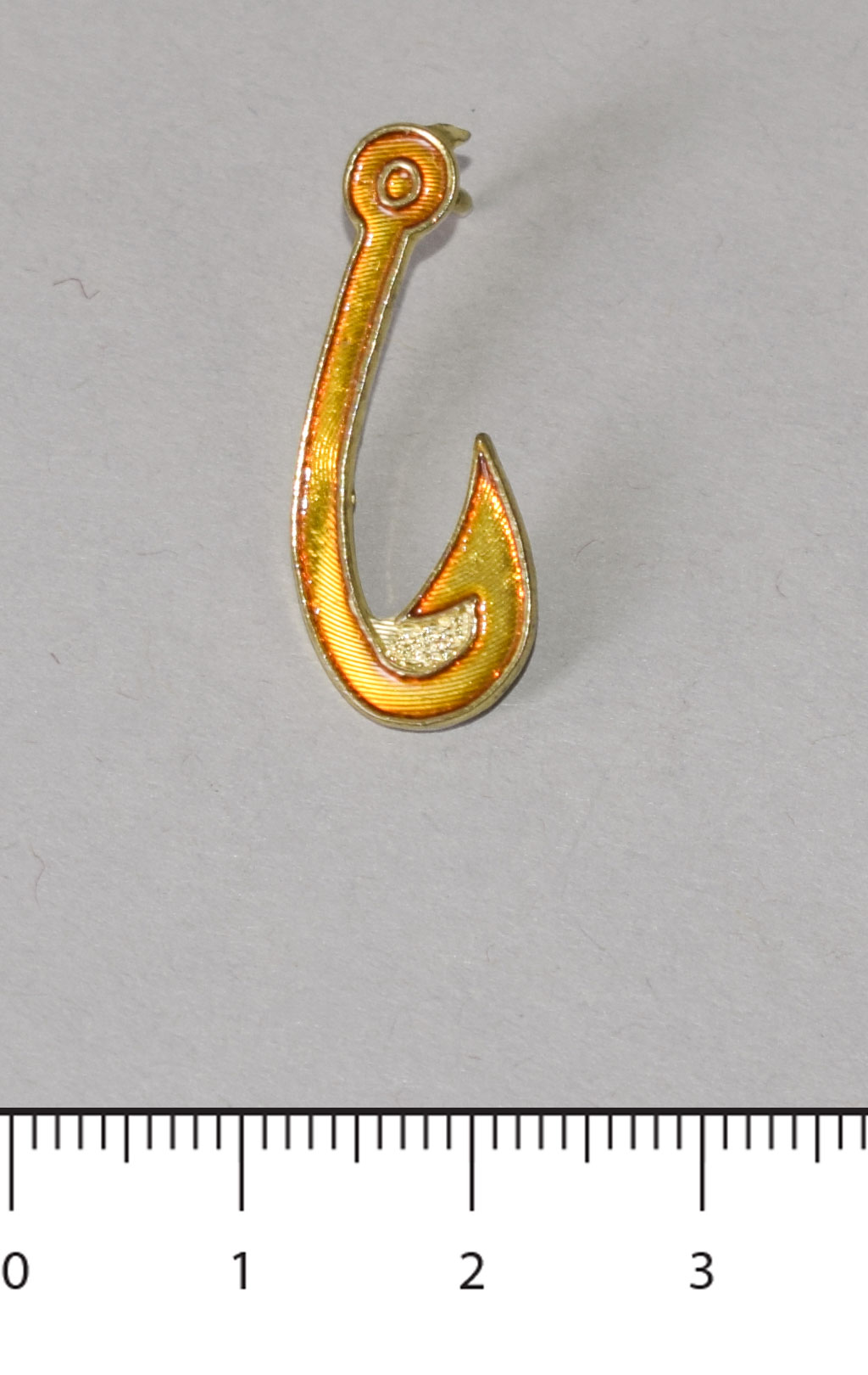 Знак FISH HOOK gold (P60917) 