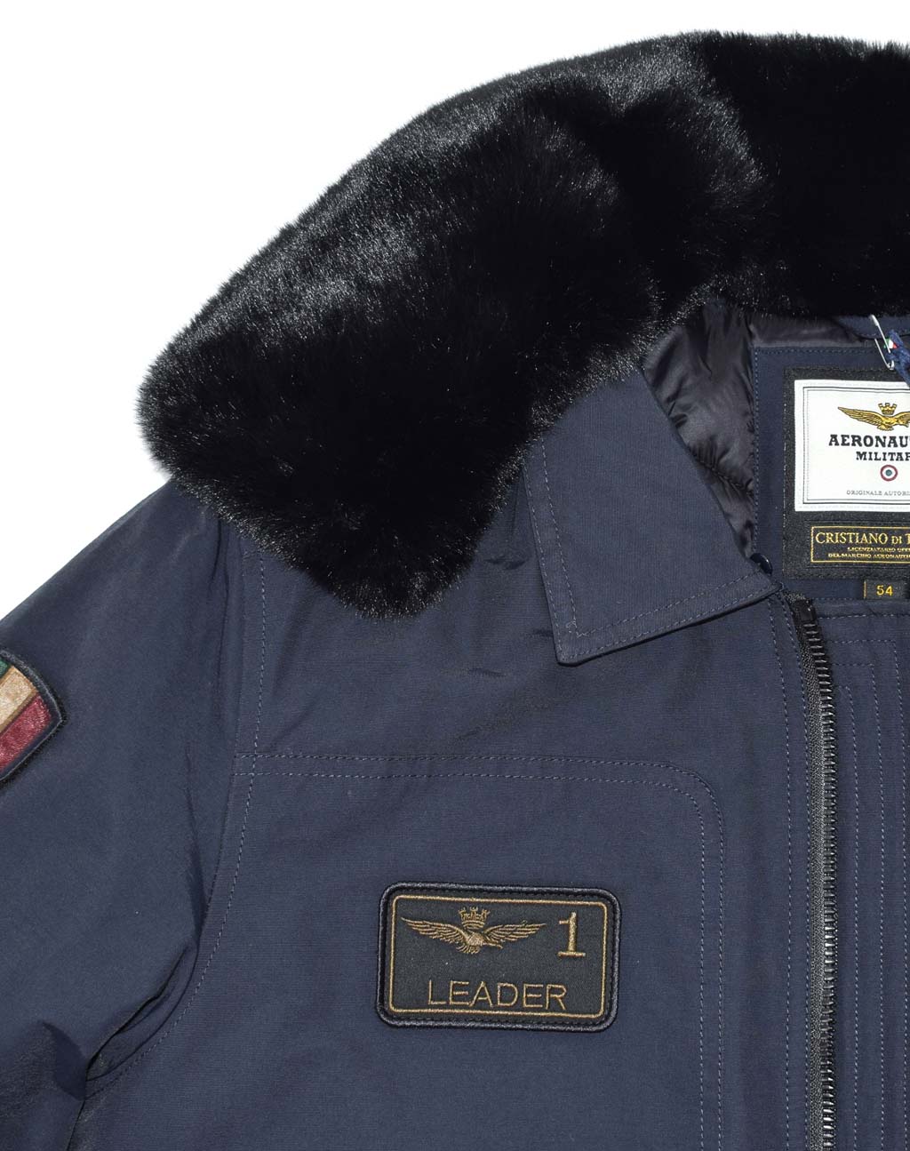 Куртка-пилот AERONAUTICA MILITARE FW 20/21/CN blue navy (AB 1907) 