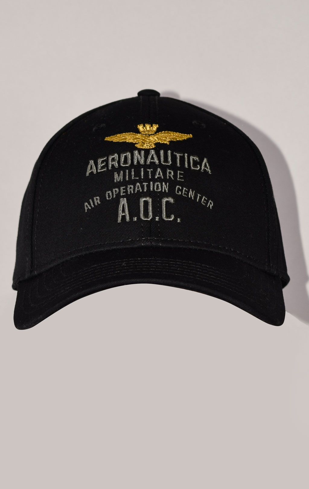 Бейсболка AERONAUTICA MILITARE SS 22/CN jet black (HA 1106) 