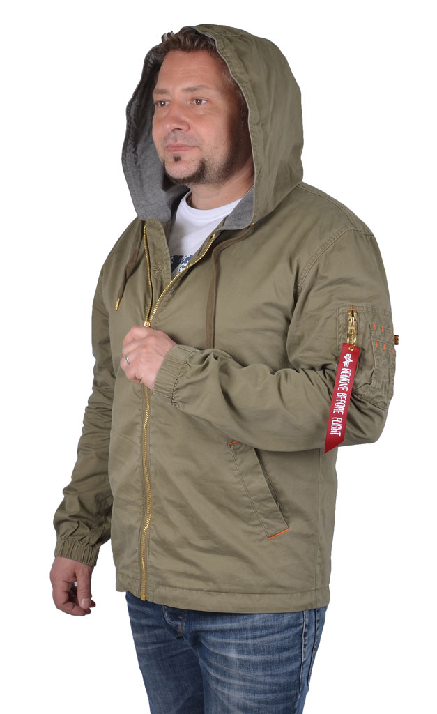 Ветровка ALPHA INDUSTRIES NEWPORT olive 