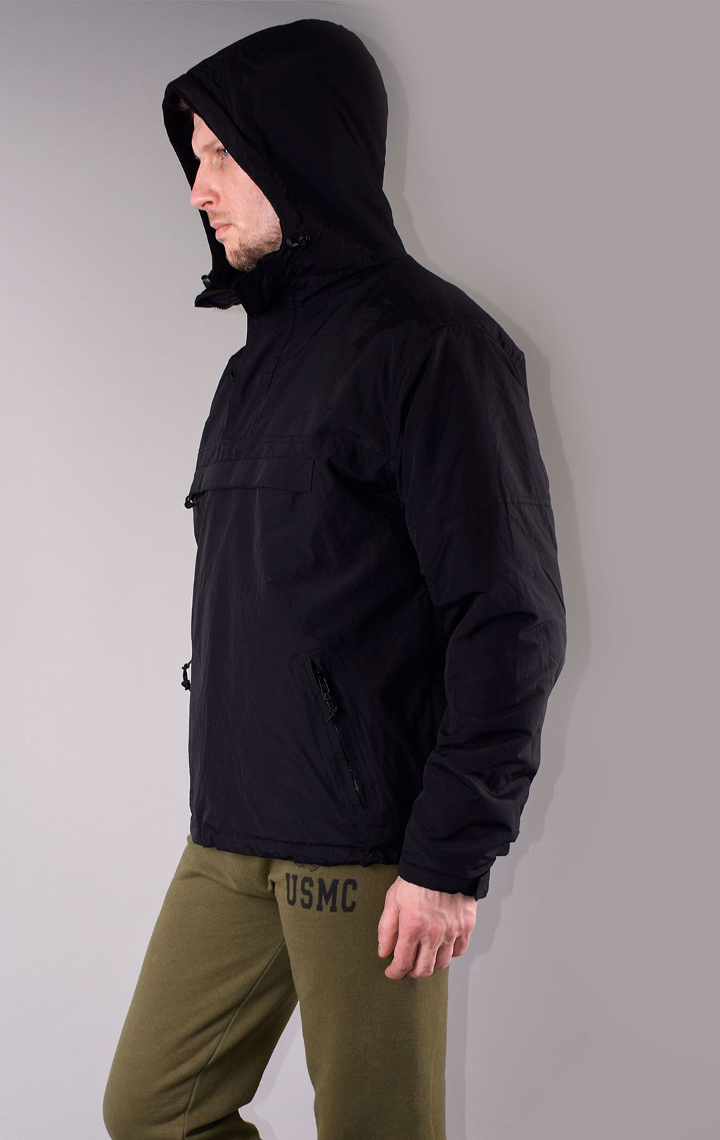 Анорак BRANDIT Windbreaker black 