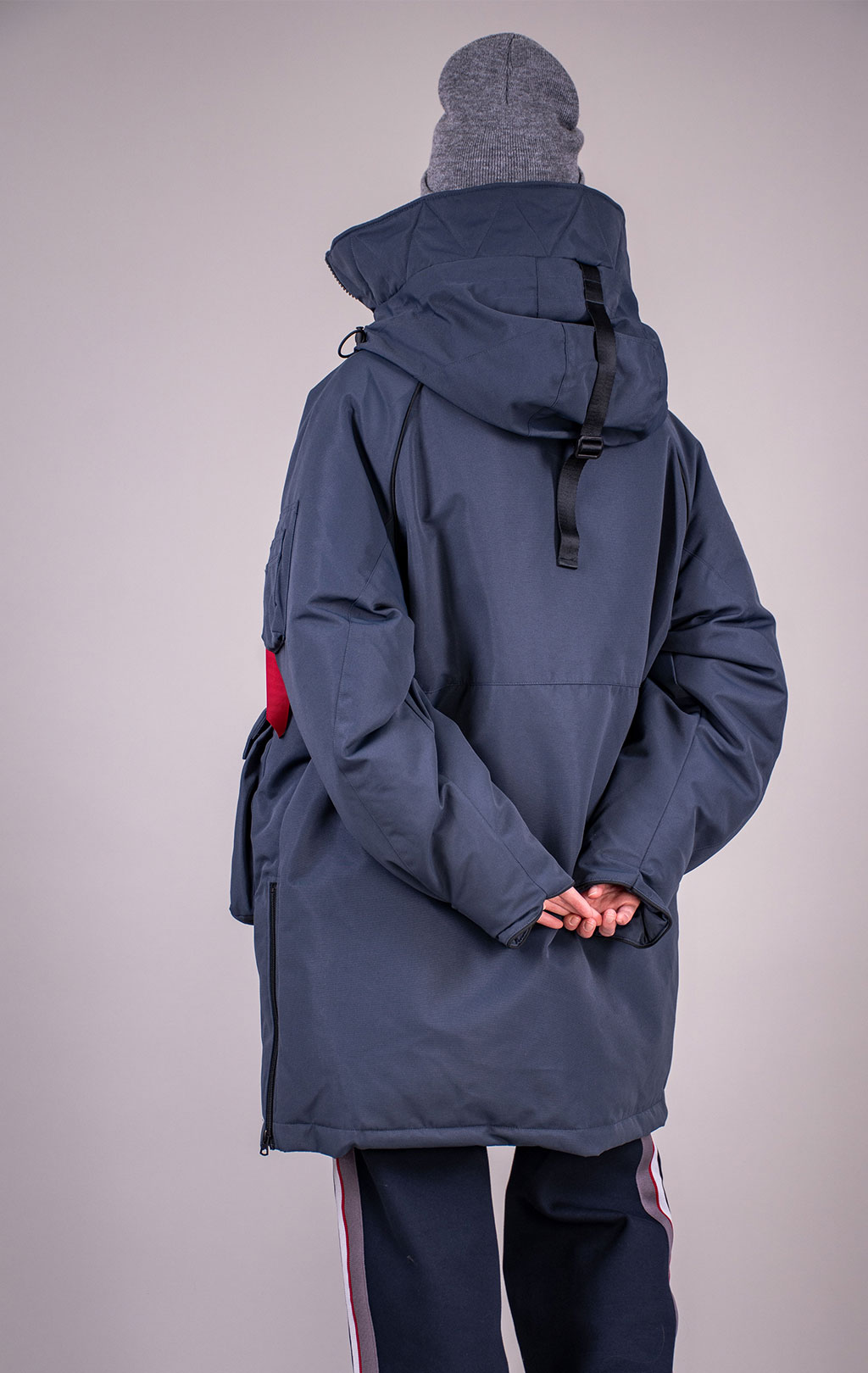 Куртка ALPHA INDUSTRIES SERGEANT PUFFER PARKA FW 25/26 replica blue 