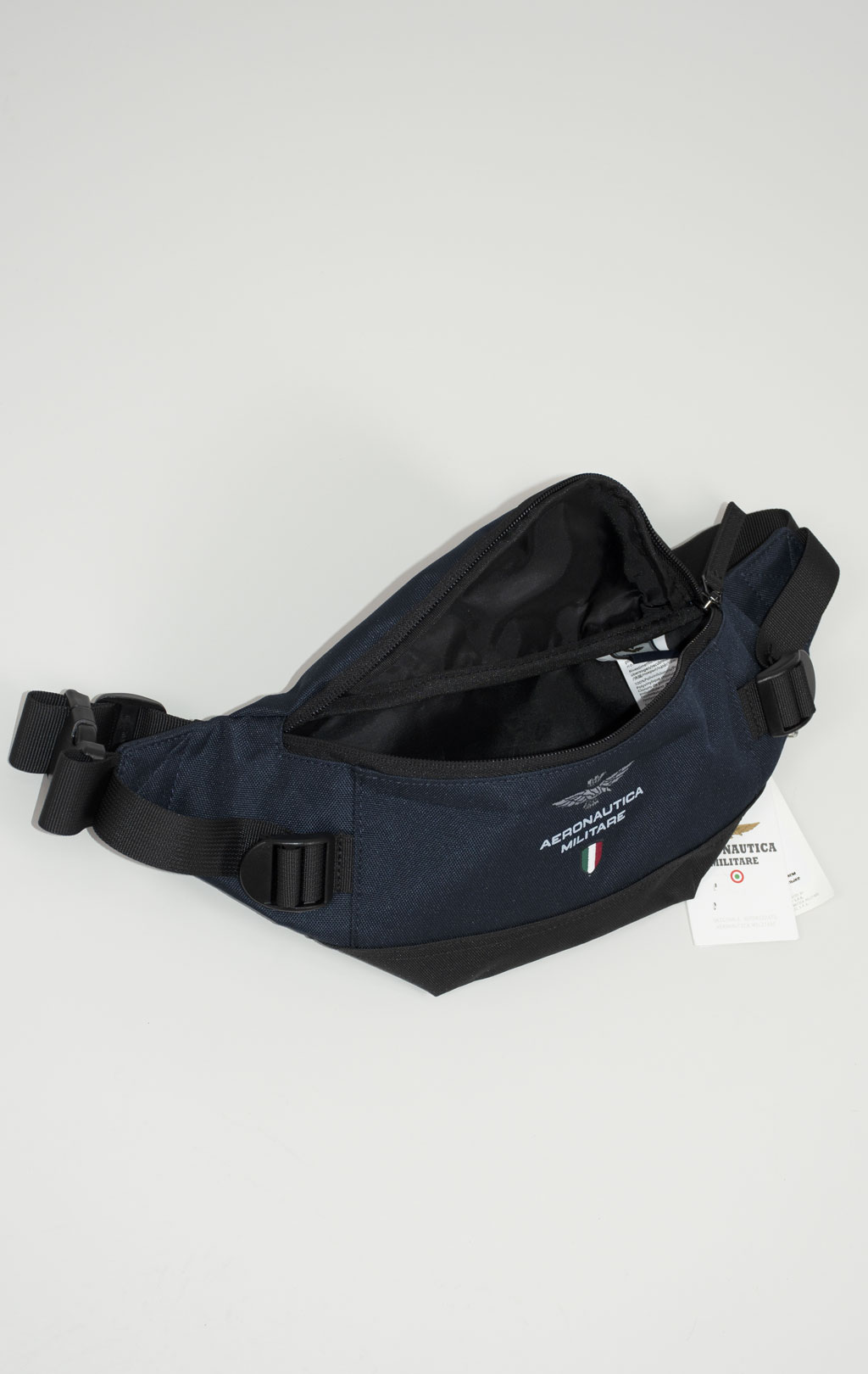 Сумка поясная AERONAUTICA MILITARE SS 25/CN blue navy (BO 1143) 