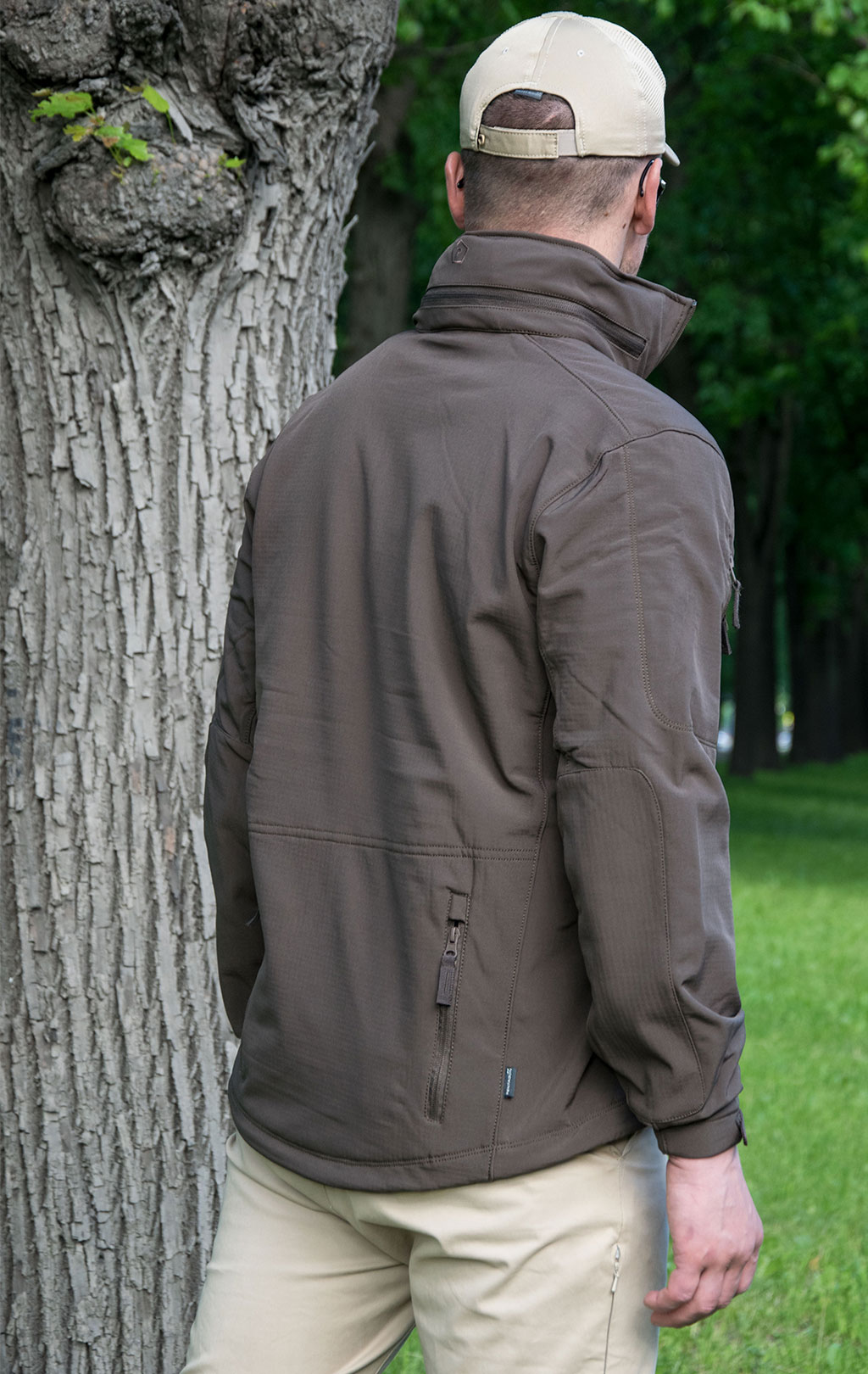 Куртка тактическая softshell Pentagon мембрана ARTAXES ESCAPE Soft Shell terra brown 08035 