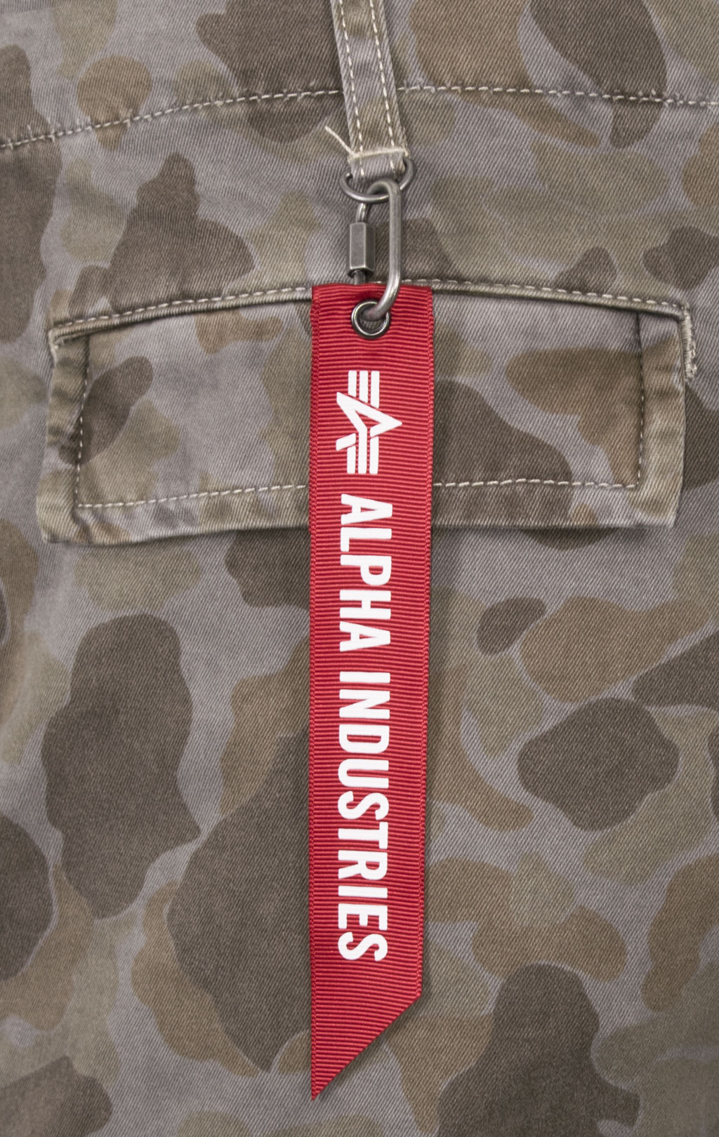 Брюки-карго ALPHA INDUSTRIES ACU BATTLEWASH PANT плотные FW 23/24 brown frogskin camo 