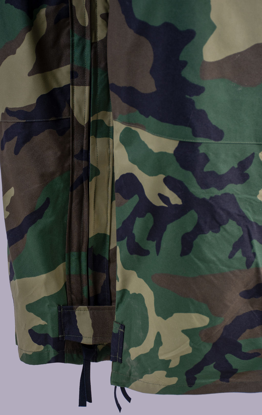 Брюки дождевые нейлон camo woodland США