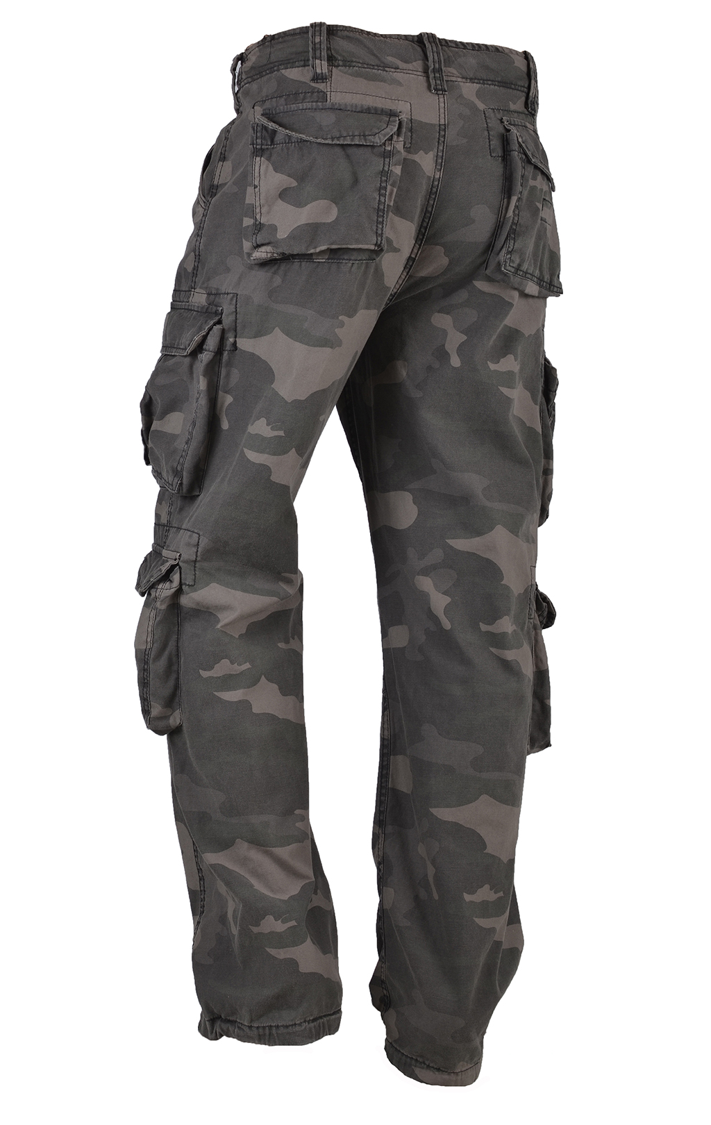 Брюки-карго Surplus AIRBORNE VINTAGE camo black 