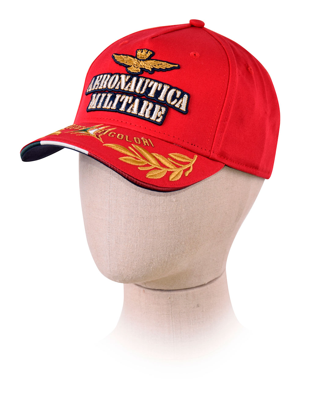 Бейсболка AERONAUTICA MILITARE rosso sport (HA 1008)