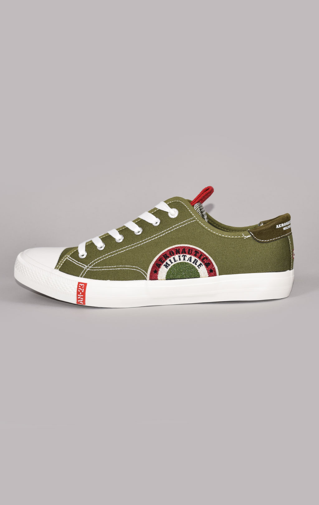 Кеды AERONAUTICA MILITARE SS 22 m/CN verde militare (SC 210) 