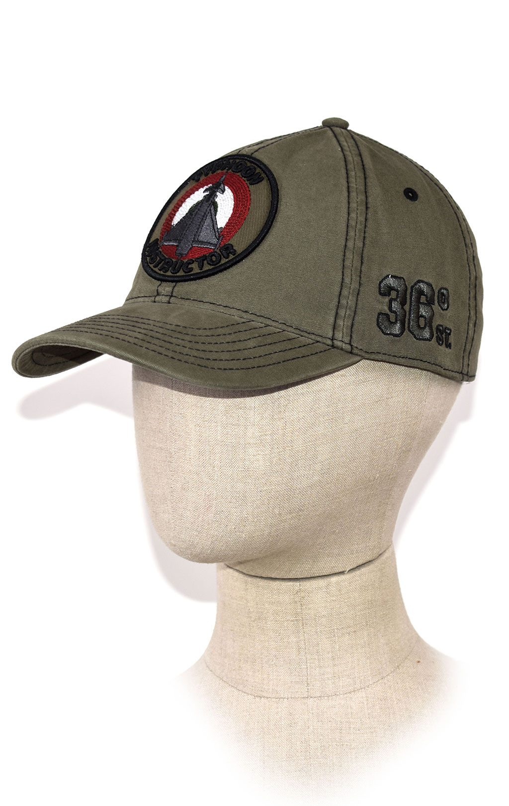 Бейсболка AERONAUTICA MILITARE SS 21/CN green (HA 1074)