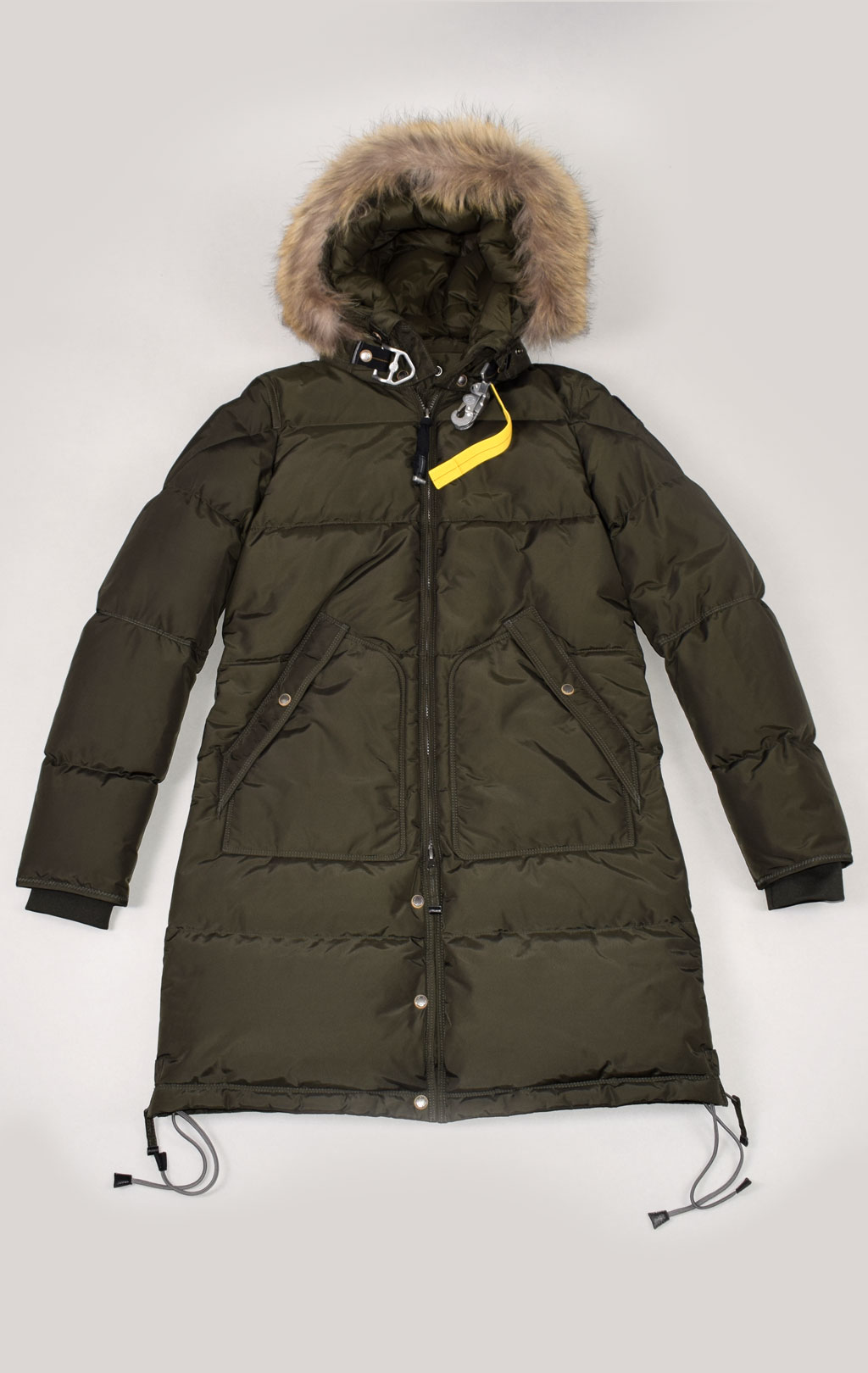 Женская куртка-пуховик PARAJUMPERS LONG BEAR FW 21/22 sycamore 