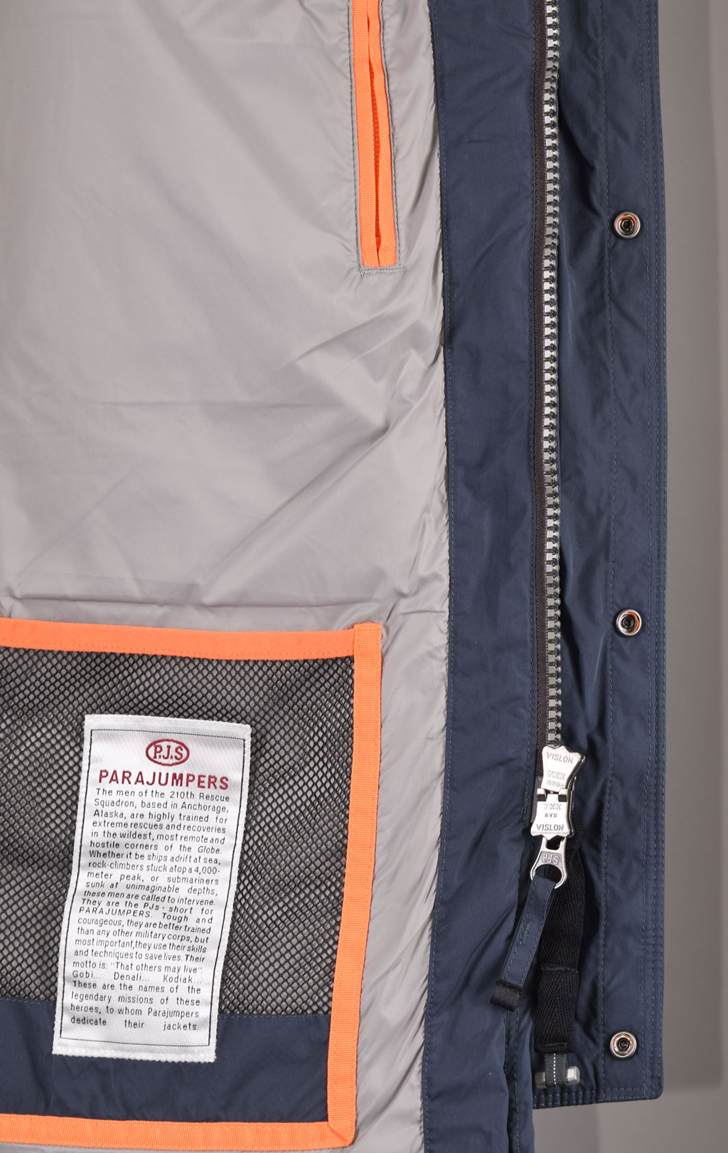 Пуховик PARAJUMPERS HARRASEEKET FW 23/24 dark avio 