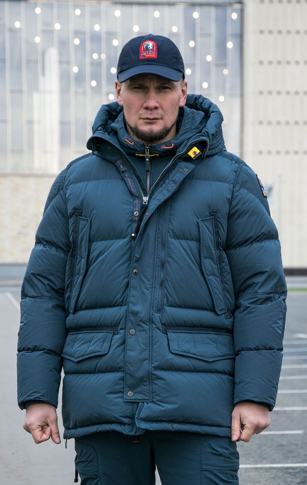 Пуховик PARAJUMPERS HARRASEEKET FW 23/24 dark avio 