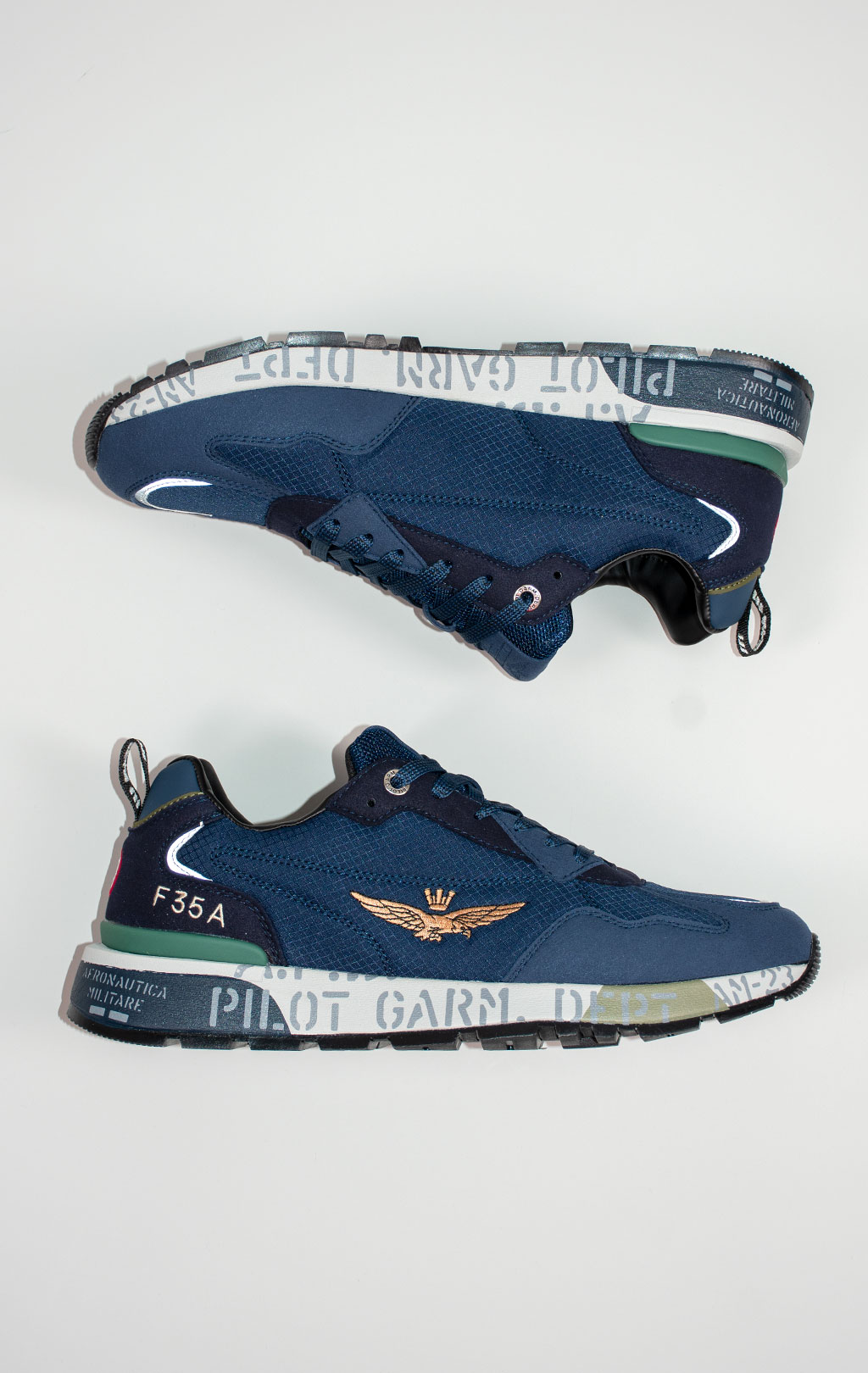 Кроссовки AERONAUTICA MILITARE FW 25/26/CN blue navy (SC 0276) 