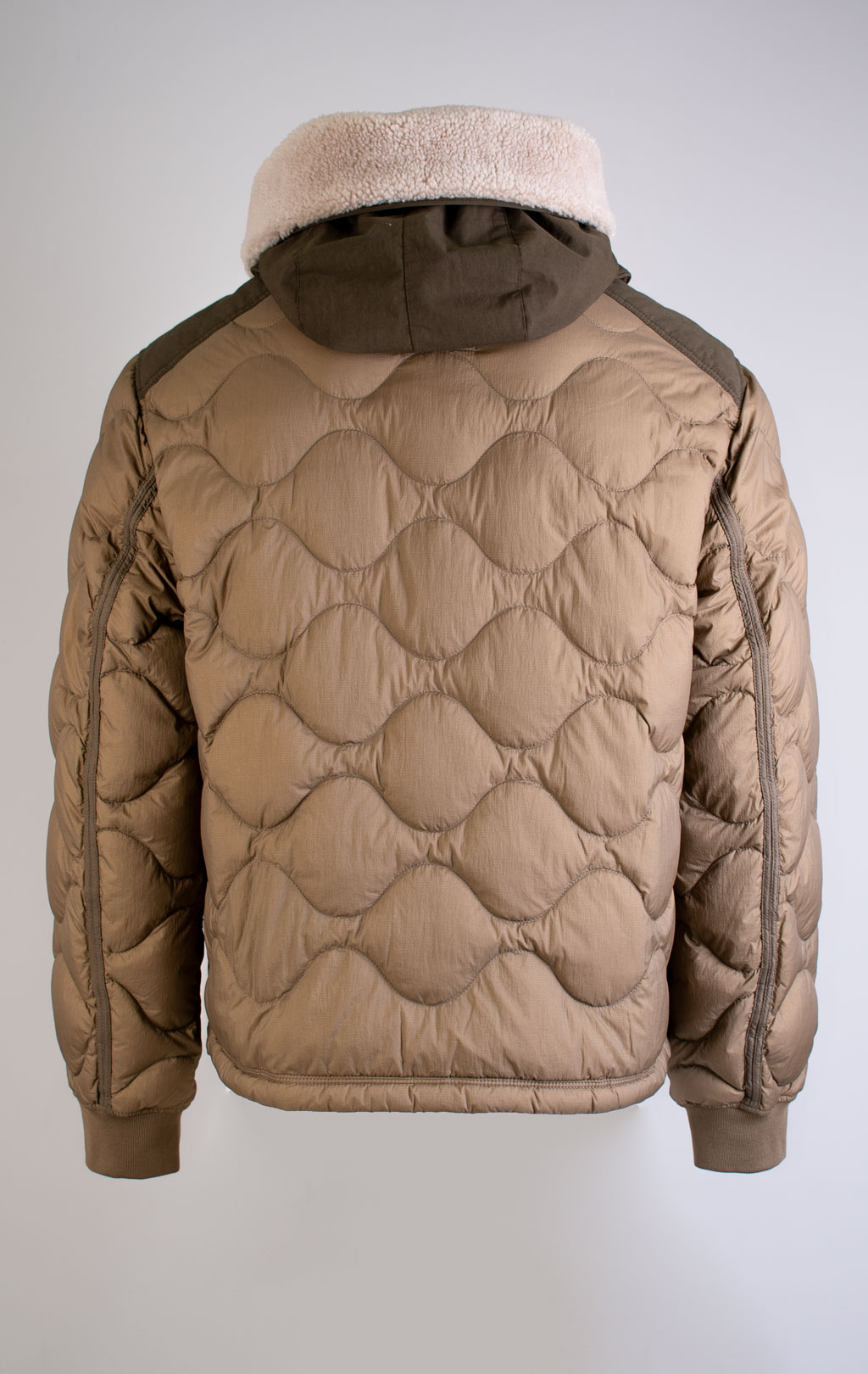 Куртка-пуховик PARAJUMPERS AKUTAN FW 25/26 earth/deep moss 
