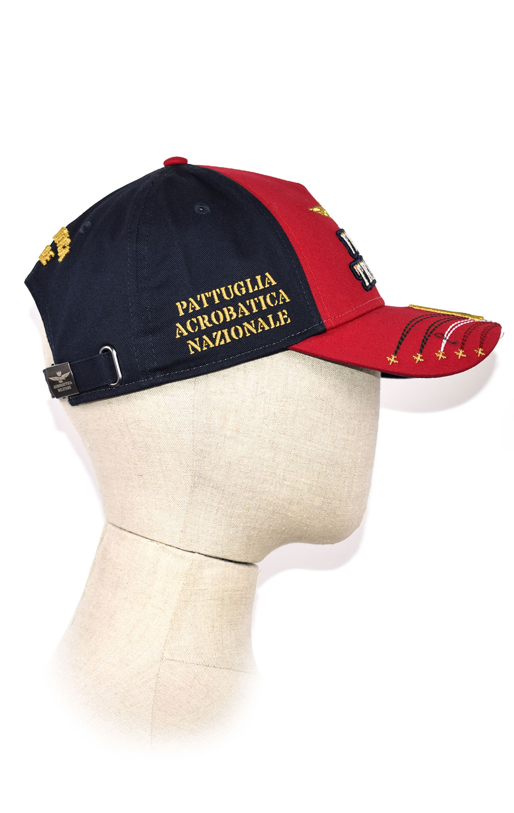 Бейсболка AERONAUTICA MILITARE SS 21/CN rosso/blue navy (HA 1078)