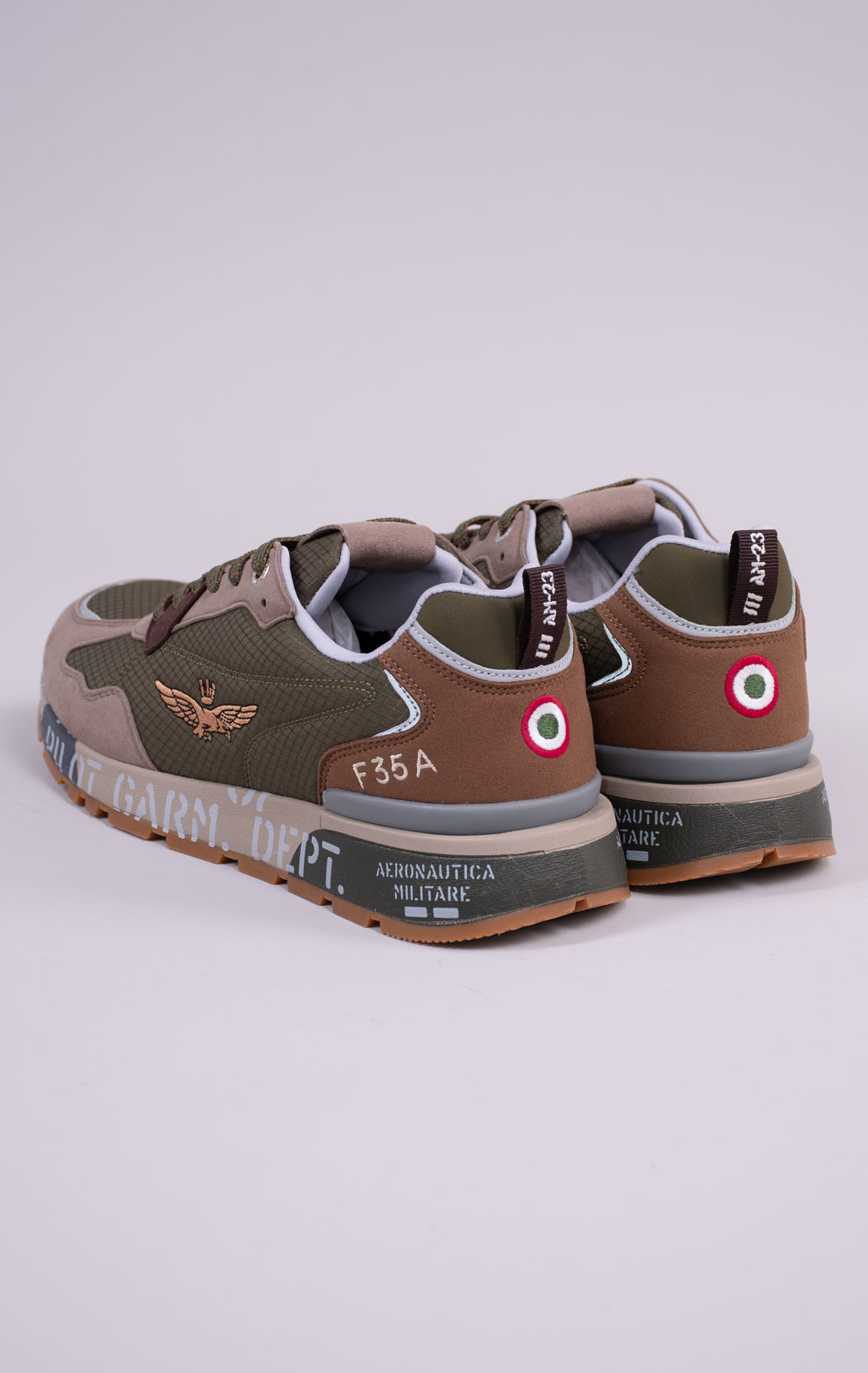 Кроссовки AERONAUTICA MILITARE (SC 0276) SS 26/CN salvia 