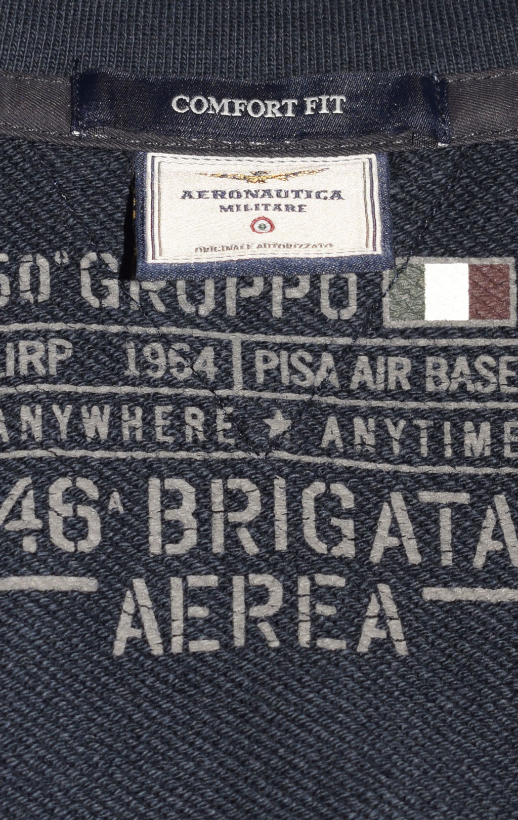 Олимпийка AERONAUTICA MILITARE FW 23/24/TR dark blue (FE 1803) 