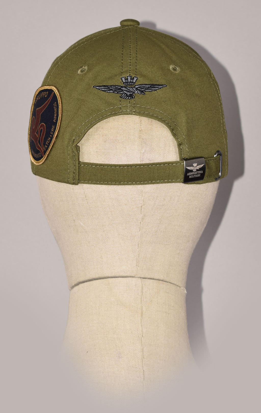 Бейсболка AERONAUTICA MILITARE FW 22/23/CN verdone (HA 1118) 