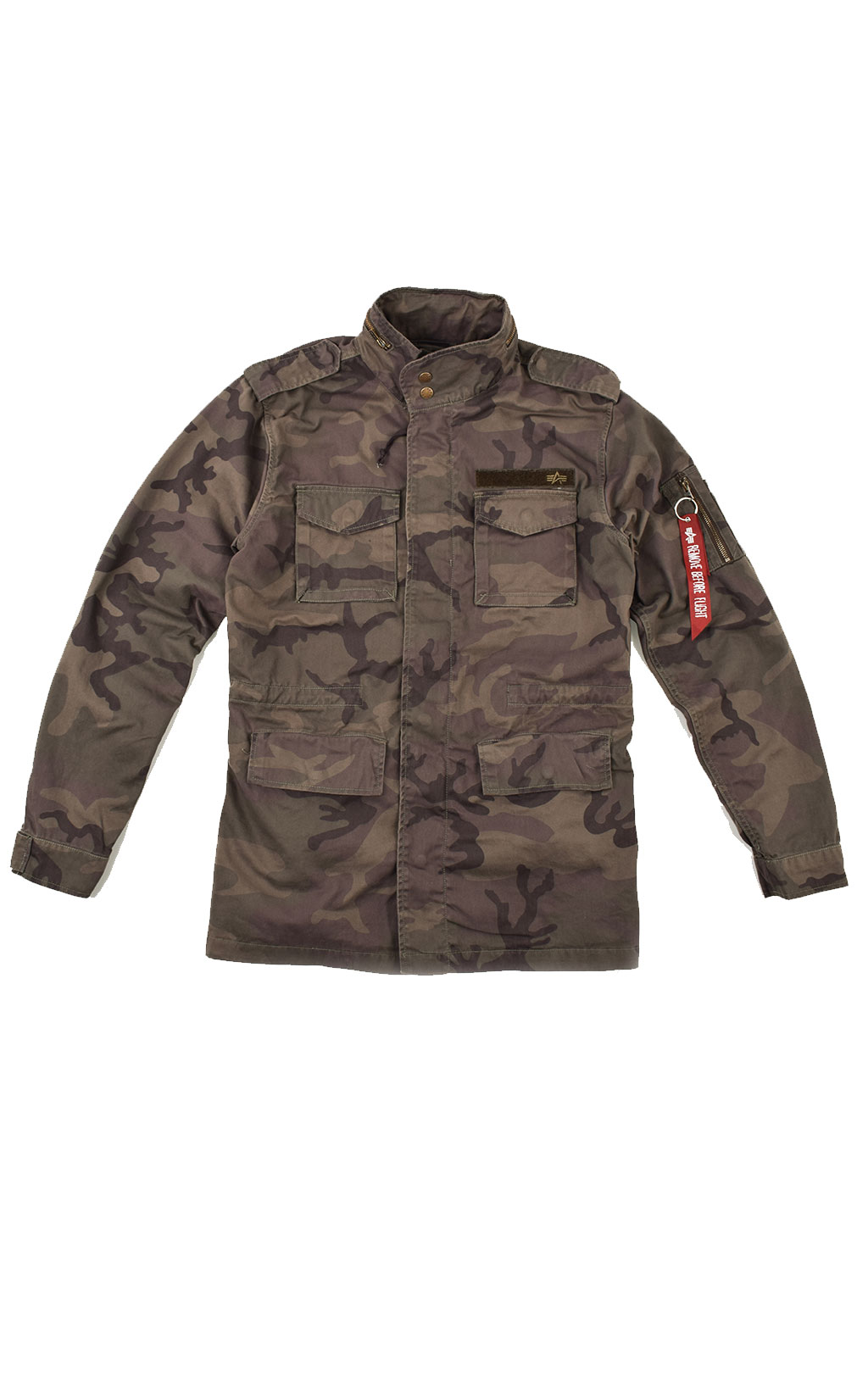 Ветровка ALPHA INDUSTRIES HUNTINGTON M-65 dark olive camo 