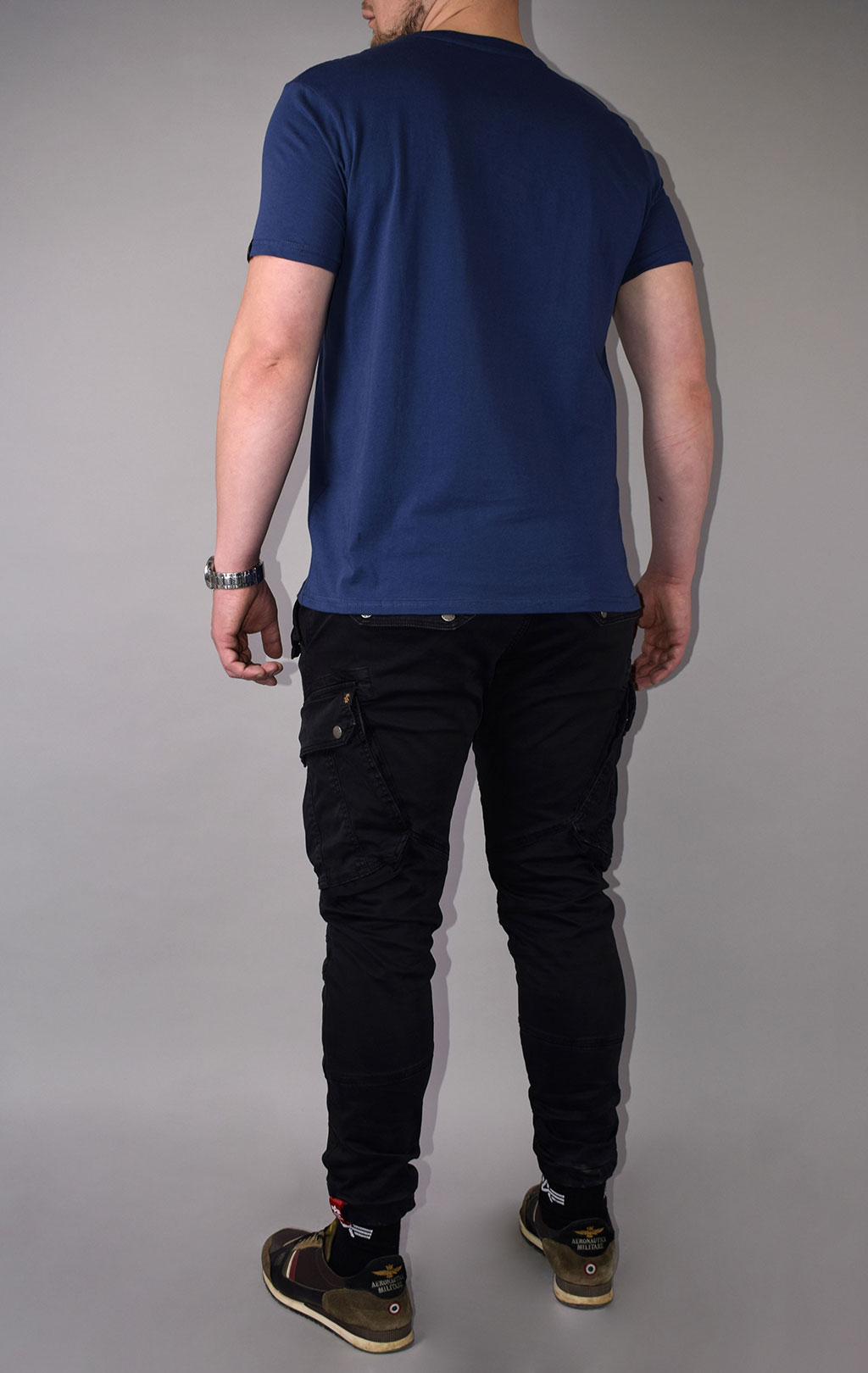 Футболка ALPHA INDUSTRIES BASIC T new navy 