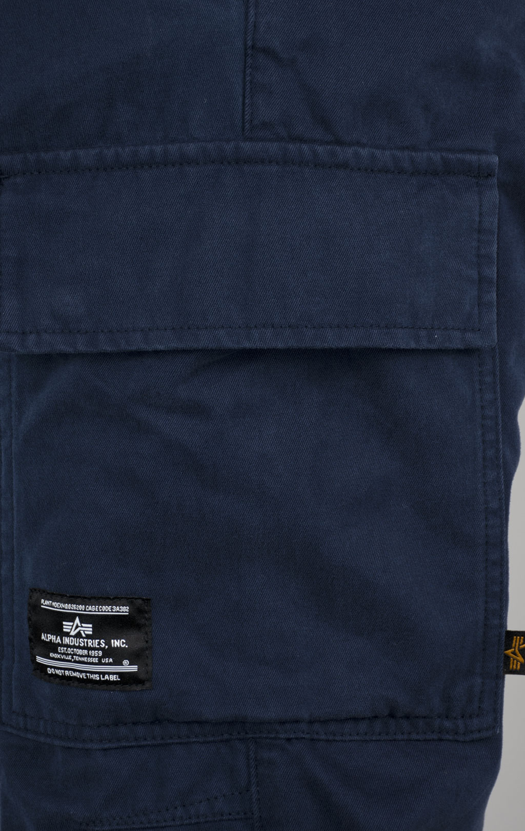 Брюки джоггеры ALPHA INDUSTRIES COTTON JOGGER FW 24/25 replica blue 