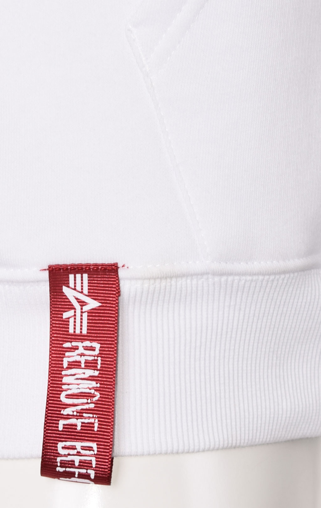 Толстовка ALPHA INDUSTRIES BASIC HOODY RAINBOW REF. PRINT white 