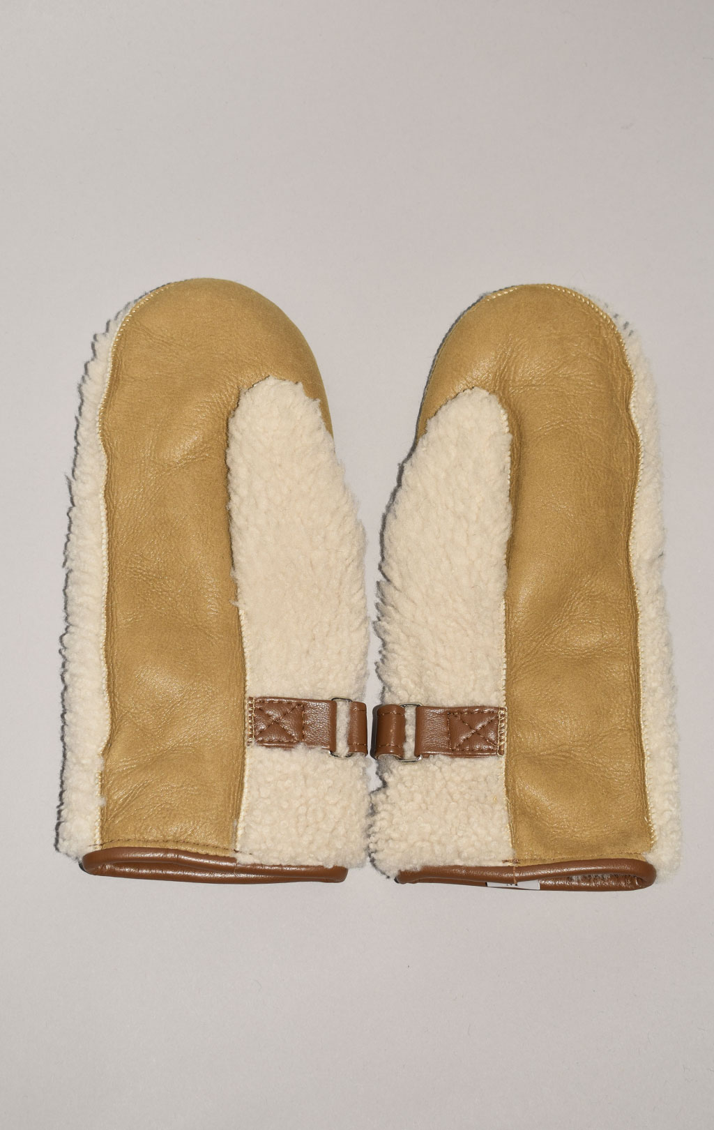 Женские рукавицы PARAJUMPERS FLUFFY MITTENS FW 23/24 purity tofie 
