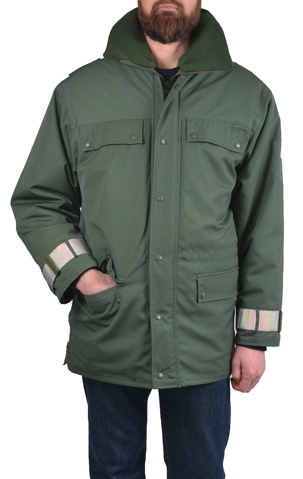 Куртка непромокаемая Gore-Tex POLIZEI Gore-Tex с подстёжкой olive 2 кат. Германия