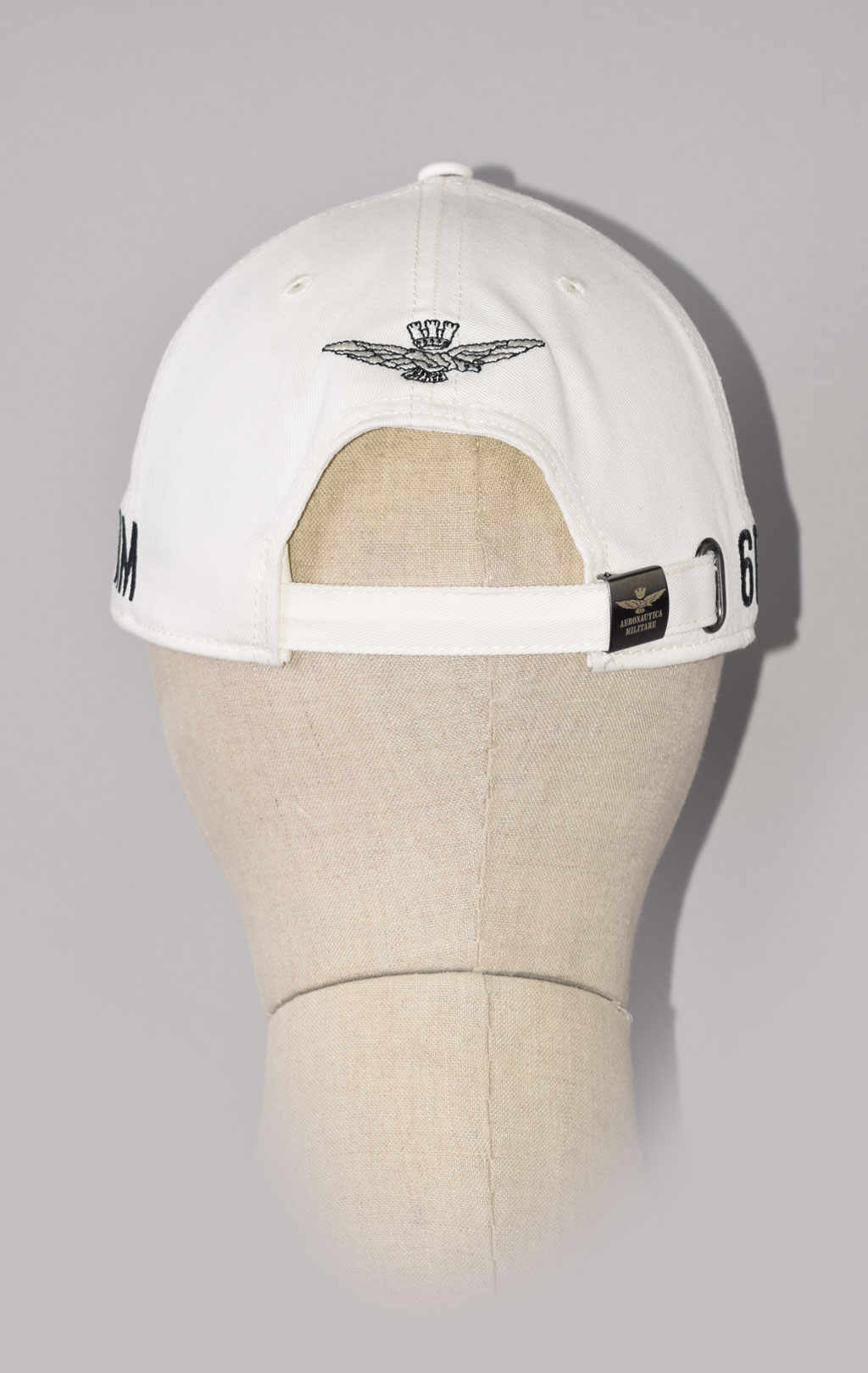 Бейсболка AERONAUTICA MILITARE SS 23/CN bianco panna (HA 1129)