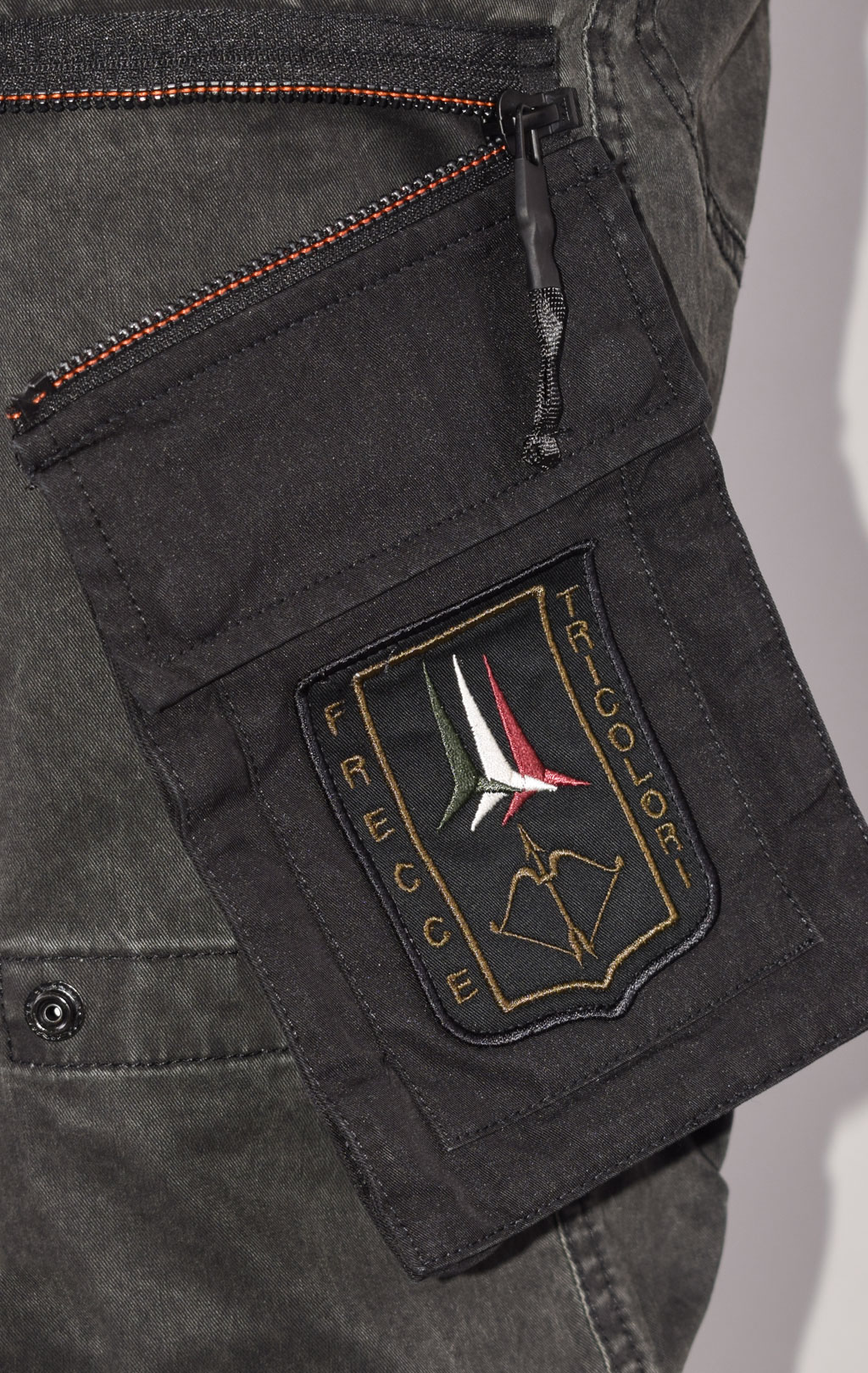 Брюки-карго AERONAUTICA MILITARE SS 22/CN jet black (PA 1472) 