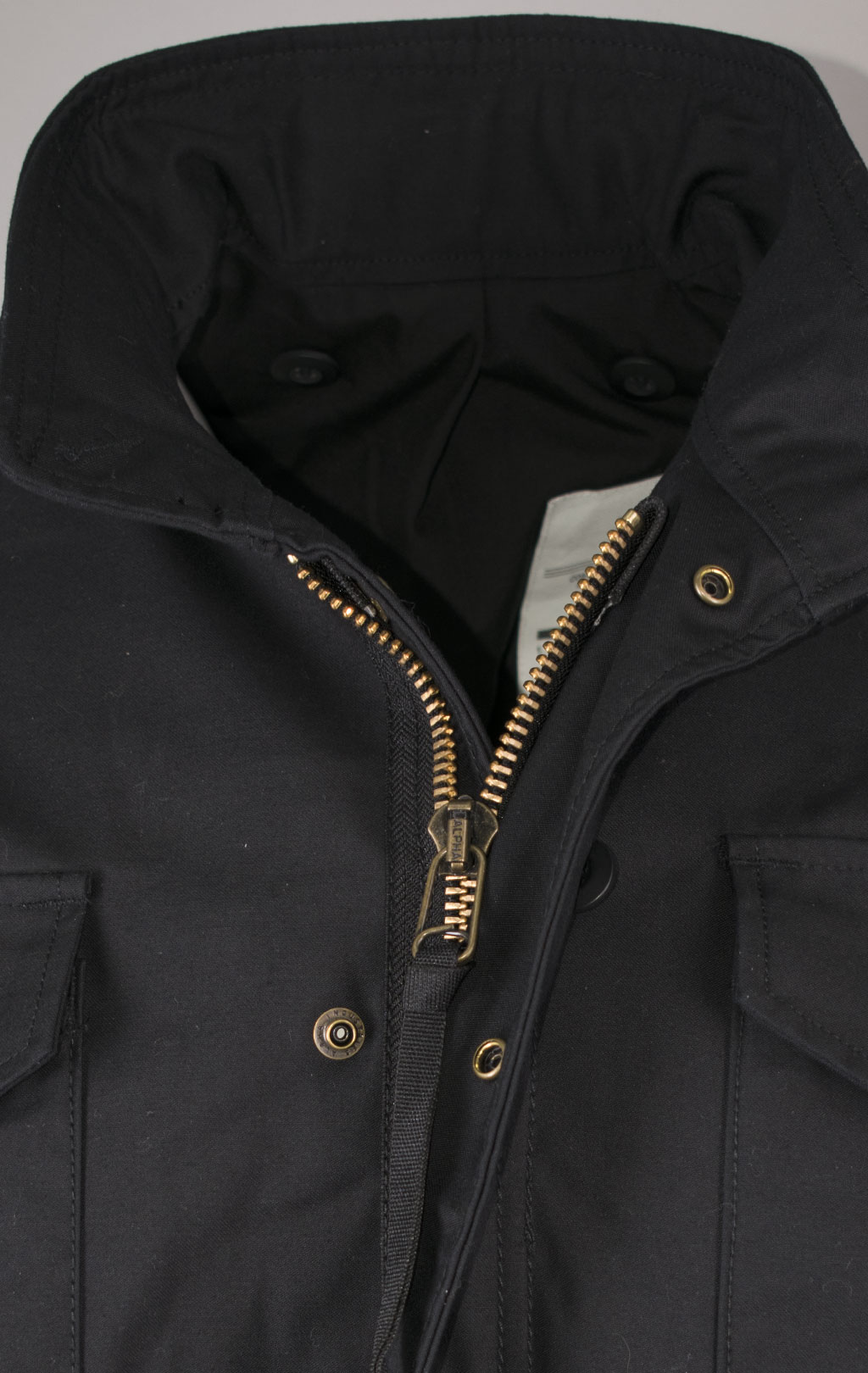 Куртка ALPHA INDUSTRIES M-65 CLASSIC (HERITAGE) black 