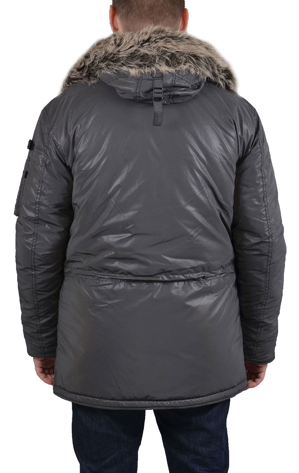 Аляска ALPHA INDUSTRIES VF REFLECTIVE N-3B black 