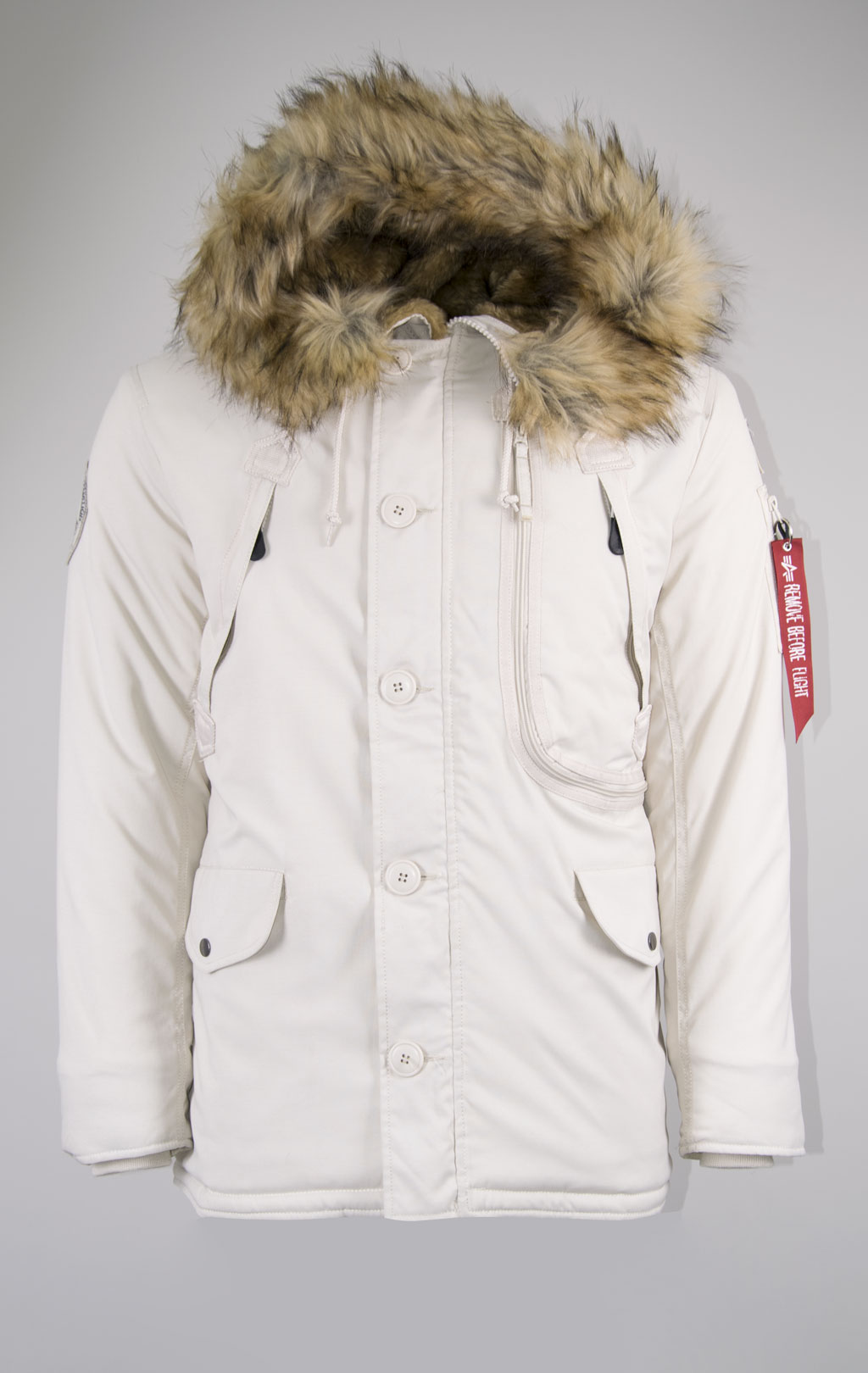 Аляска ALPHA INDUSTRIES POLAR white off 