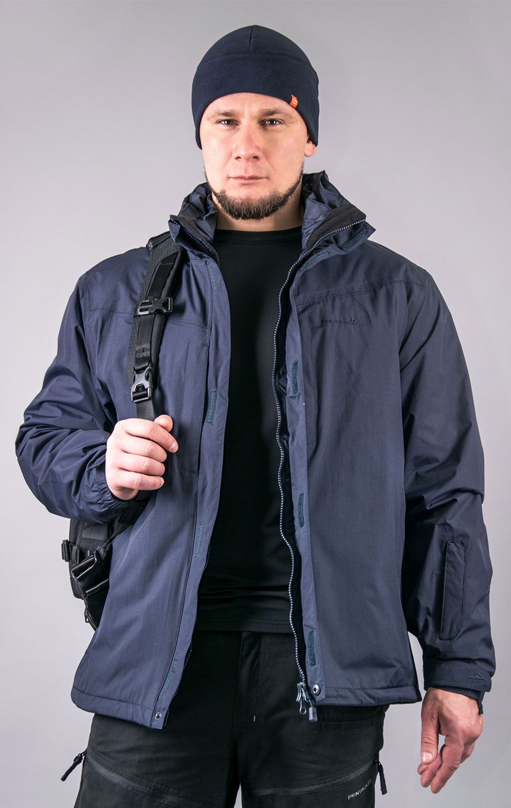 Куртка тактическая Pentagon мембрана GEN V3.0 MJC® SYSTEM с подстёжкой midnight blue 01002-3.0 