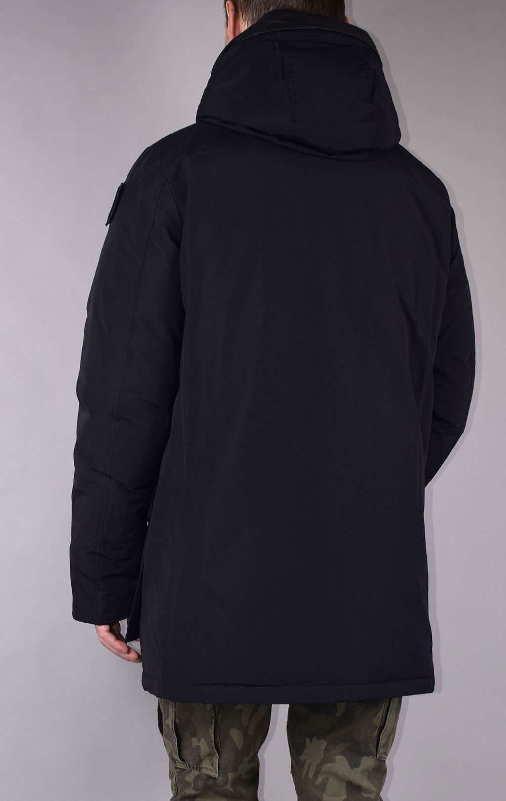 Куртка-аляска пуховая BLAUER RAINCOAT LONG FW 19/20 black (005565) 