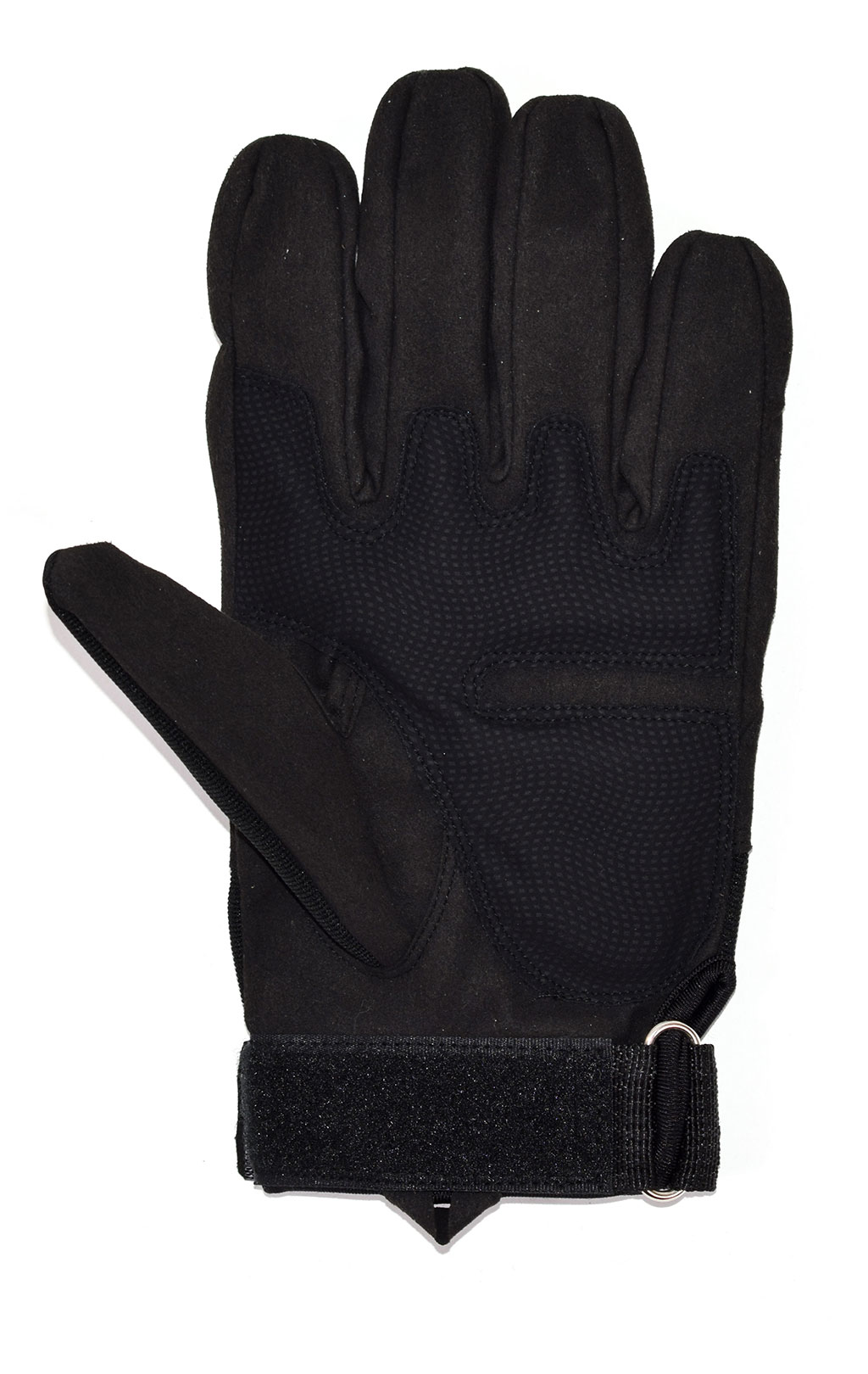 Перчатки тактические OK с пласт. защитой black 