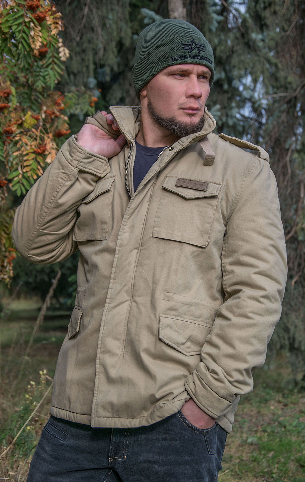 Куртка Surplus PARATROOPER WINTER khaki 