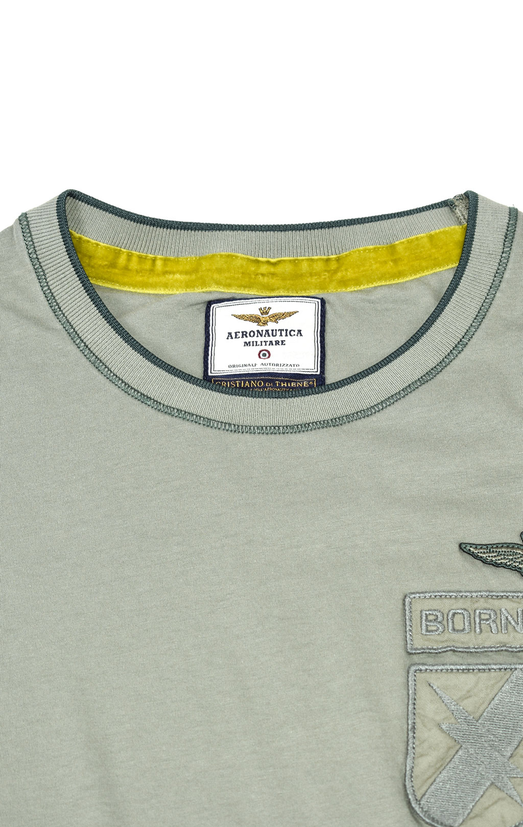 Женская футболка AERONAUTICA MILITARE FW 21/22/PT salvia (TS 1927) 