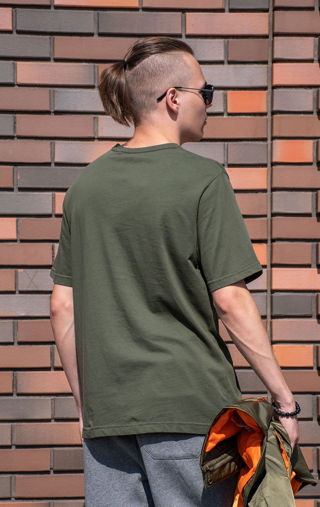 Футболка ALPHA INDUSTRIES ESSENTIAL GEN II TEE плотная FW 24/25 olive 