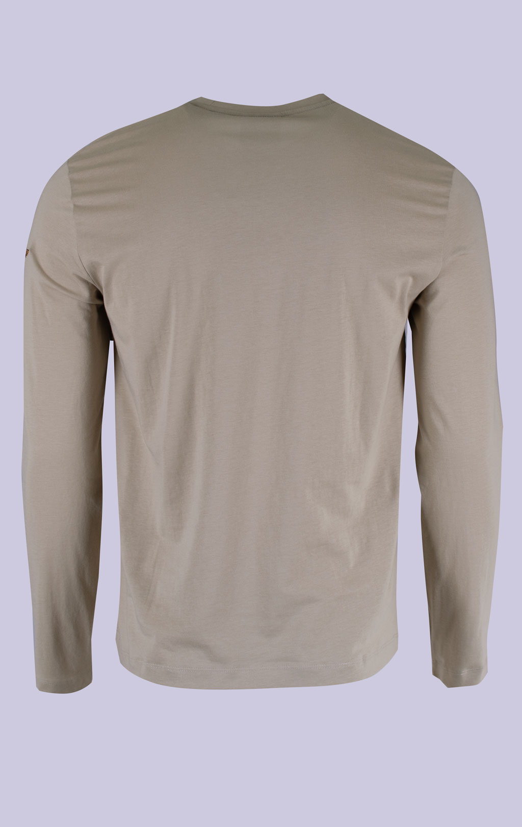 Лонгслив AERONAUTICA MILITARE FW 26/27/BD hazelnut (TS 2571) 