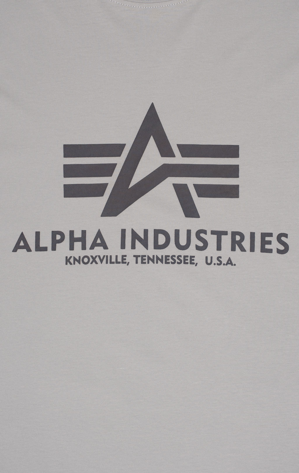 Футболка ALPHA INDUSTRIES BASIC T pastel grey 