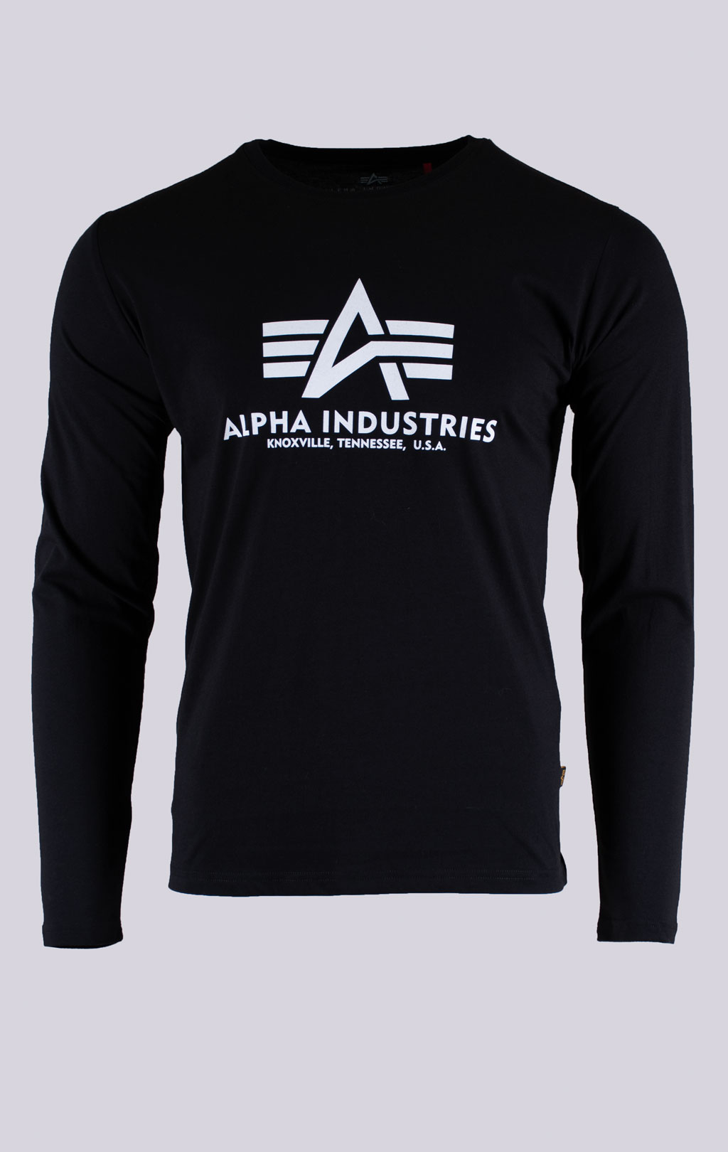 Лонгслив ALPHA INDUSTRIES BASIC LS black 