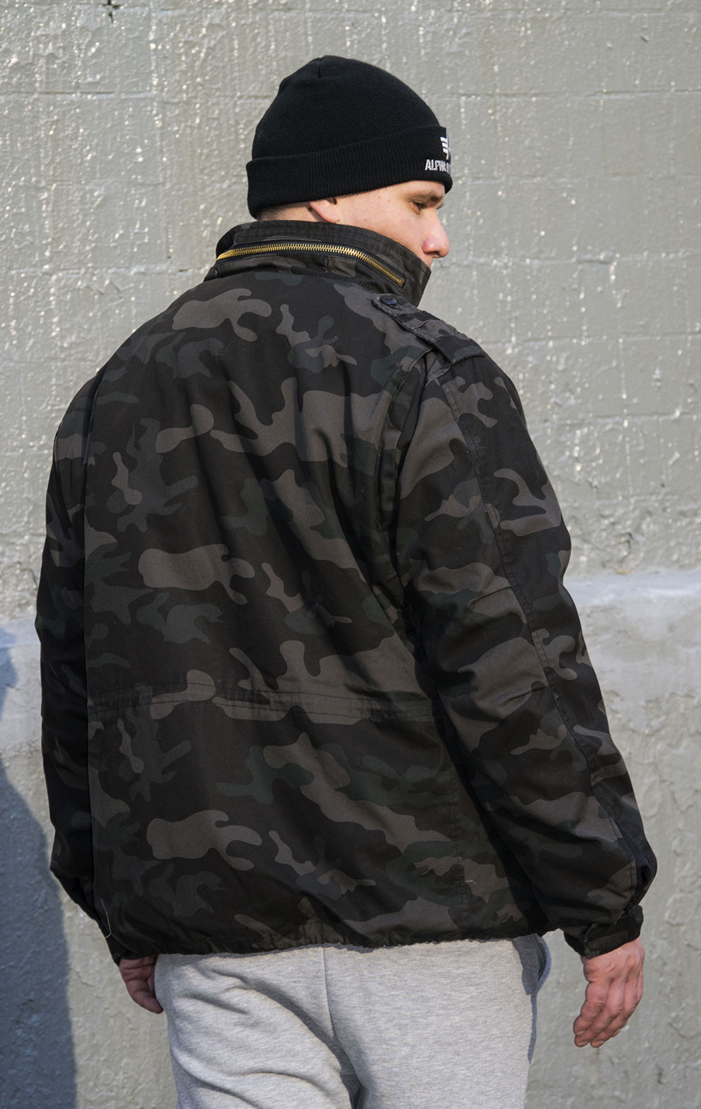 Куртка Surplus REGIMENT M-65 camo black 