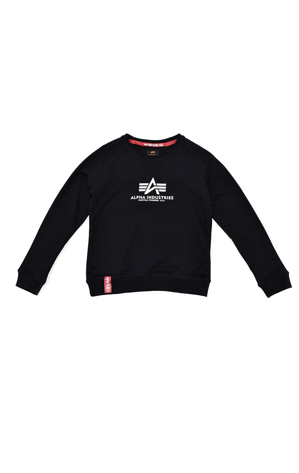 Женский свитшот ALPHA INDUSTRIES NEW BASIC SWEATER black 