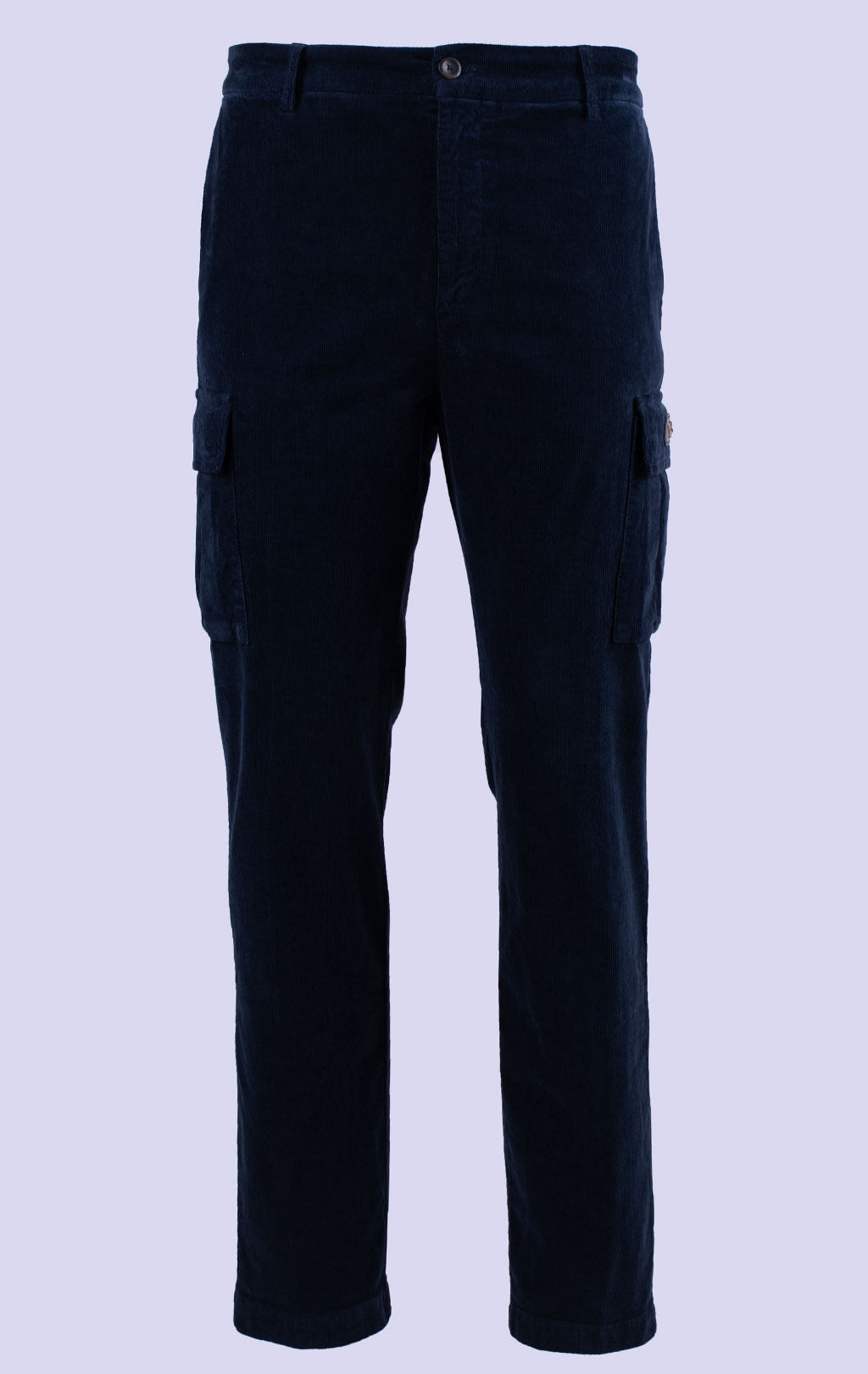 Брюки-карго AERONAUTICA MILITARE вельвет FW 26/27/AL blue navy (PA 1740) 