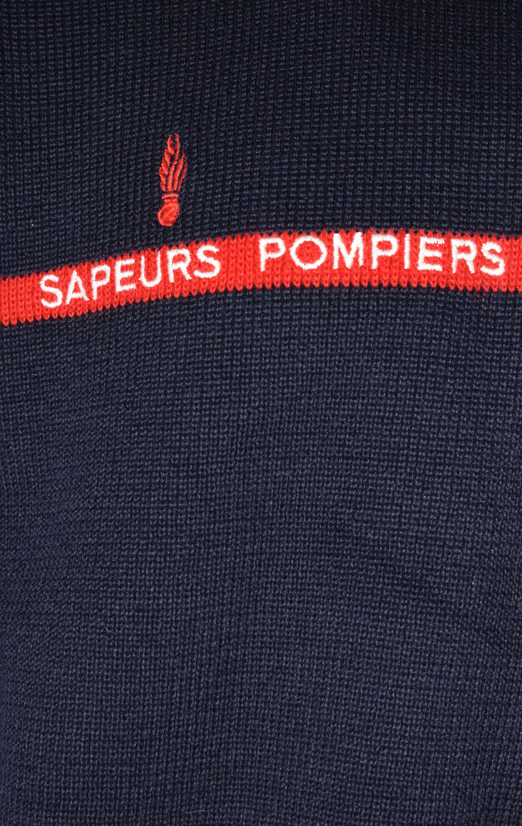Свитер форменный Sapeurs Pompiers шерсть/акрил navy Франция