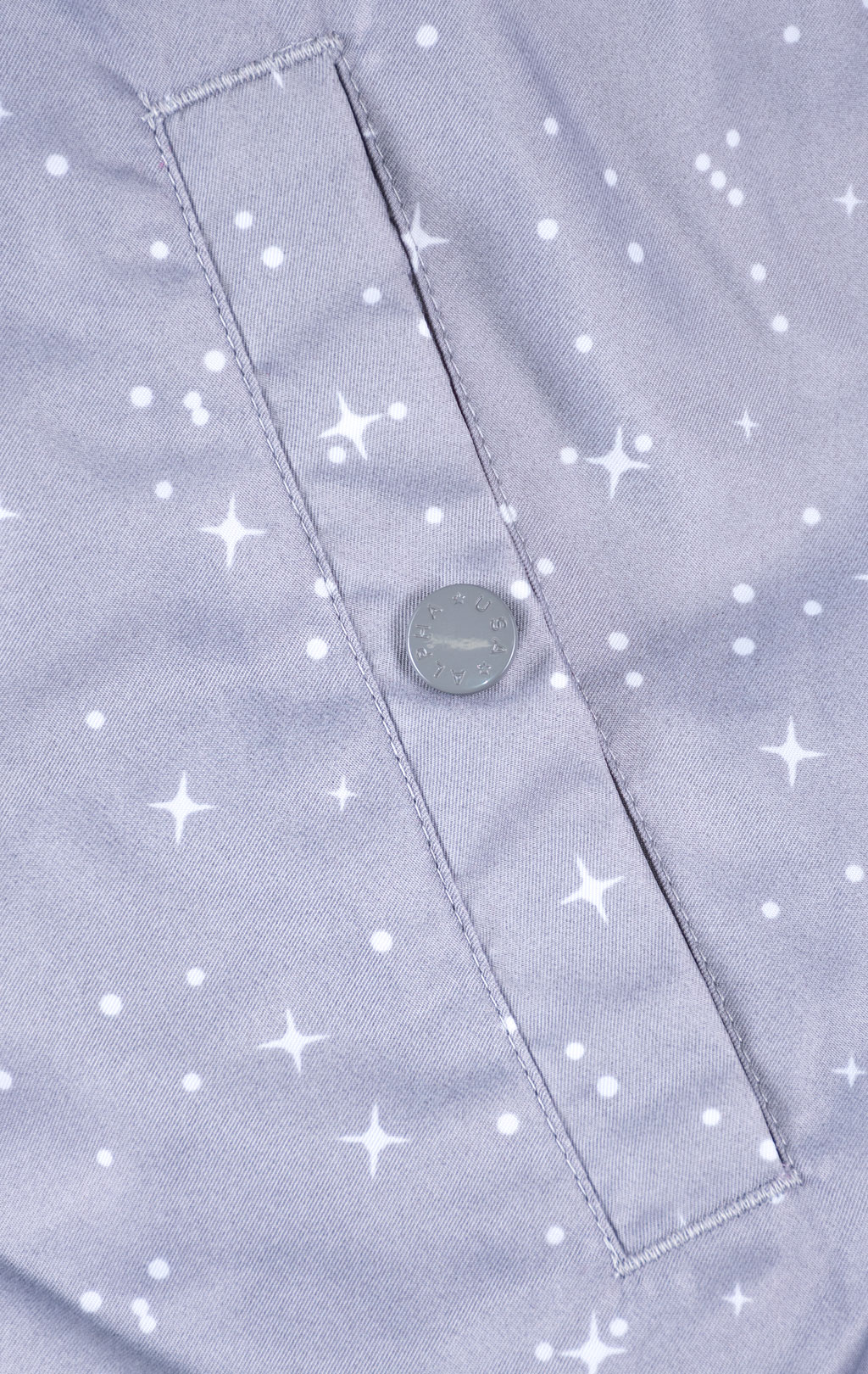 Ветровка-бомбер ALPHA INDUSTRIES MA-1 TT NASA REVERSIBLE II silver 