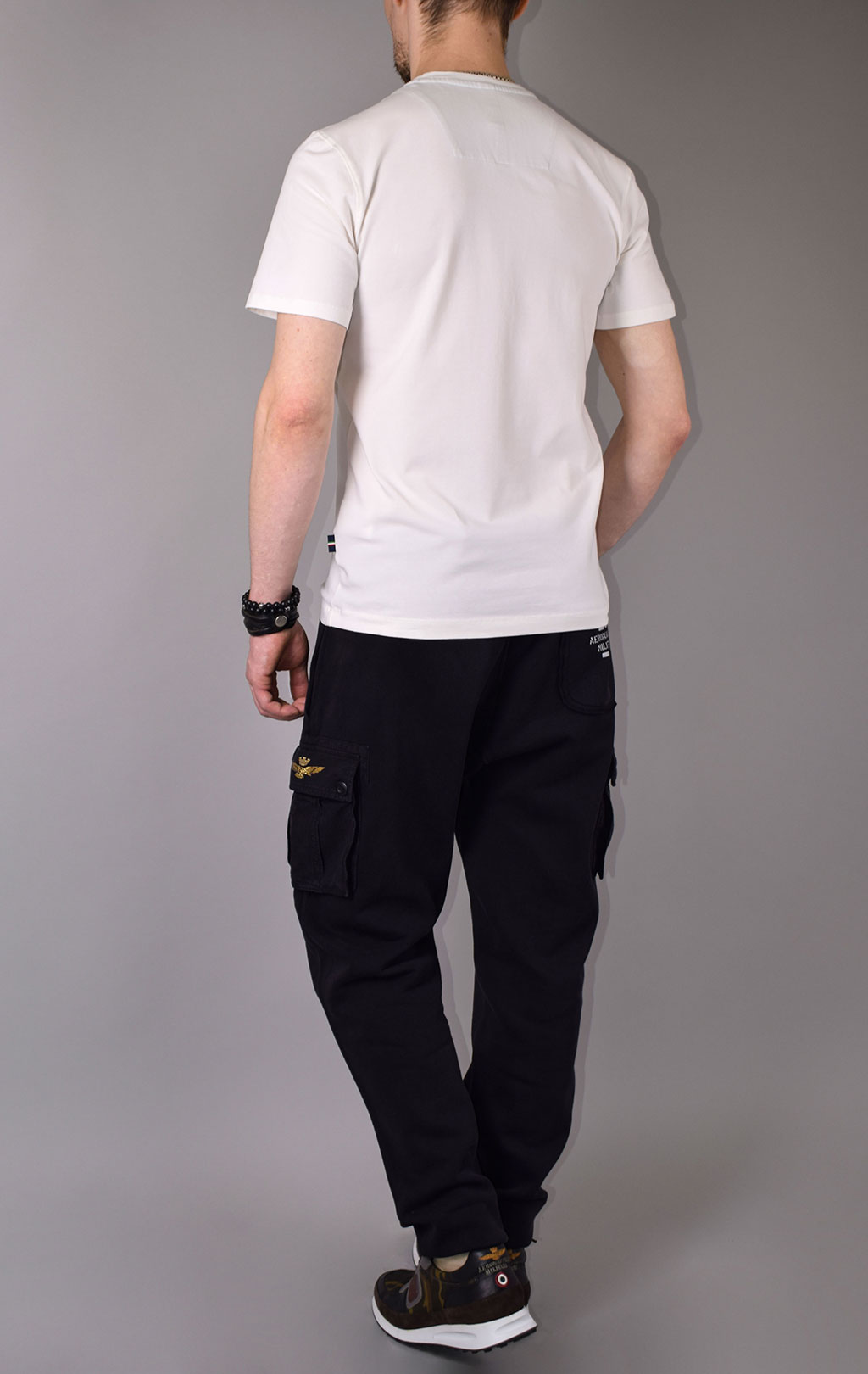 Футболка AERONAUTICA MILITARE SS 20 off white (TS 1698) 