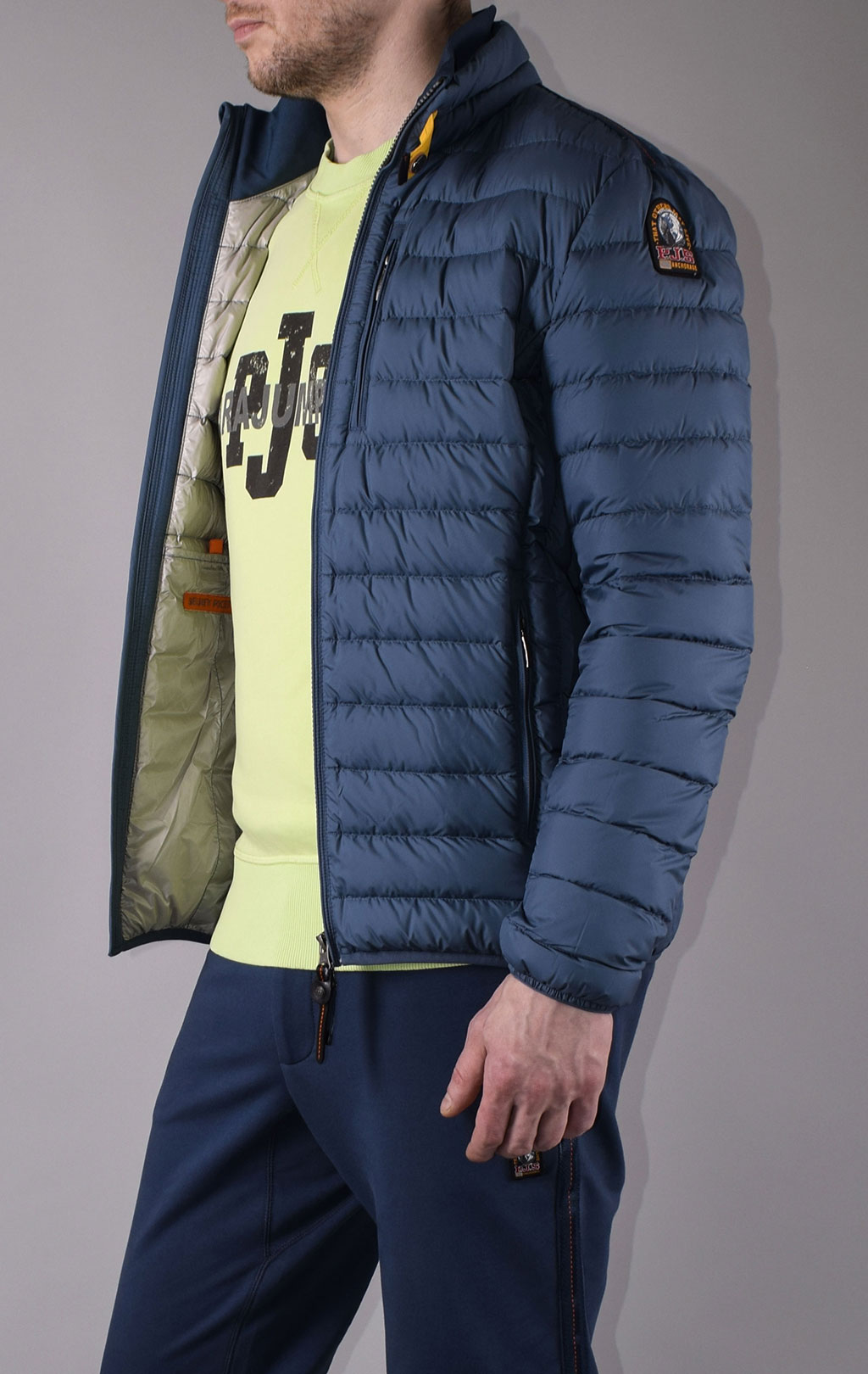 Куртка-пуховик лёгкая PARAJUMPERS UGO SS 20 marine 